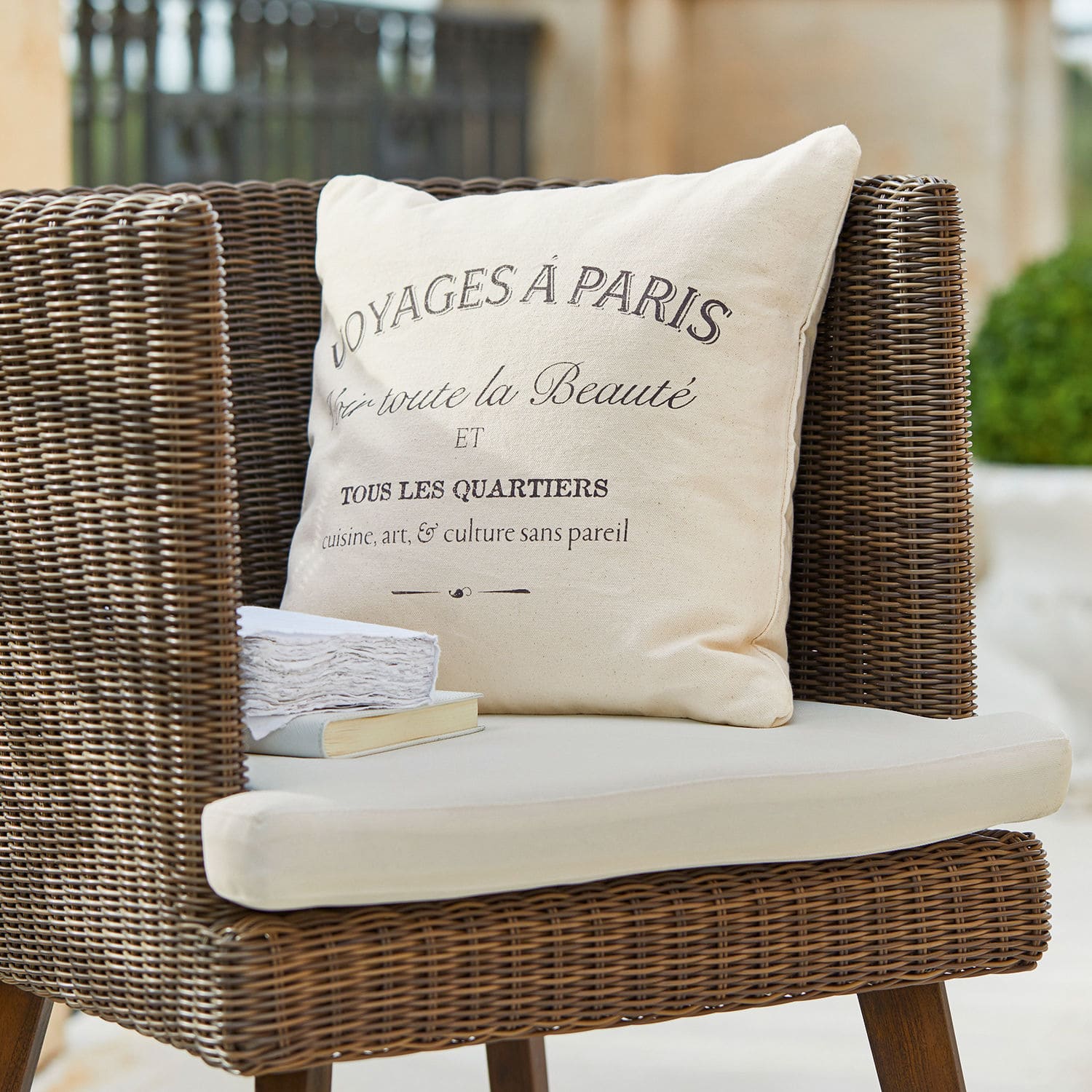 Housse de coussin Voyage