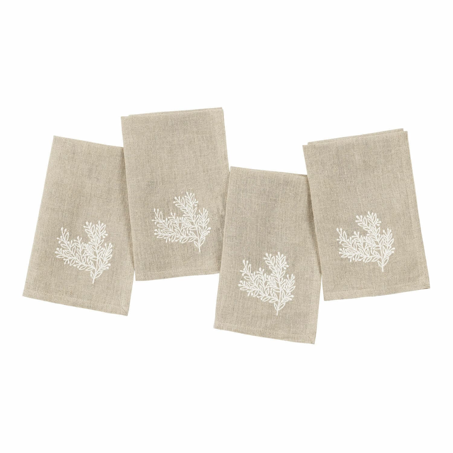 Lot de 4 serviettes de table Lysandria