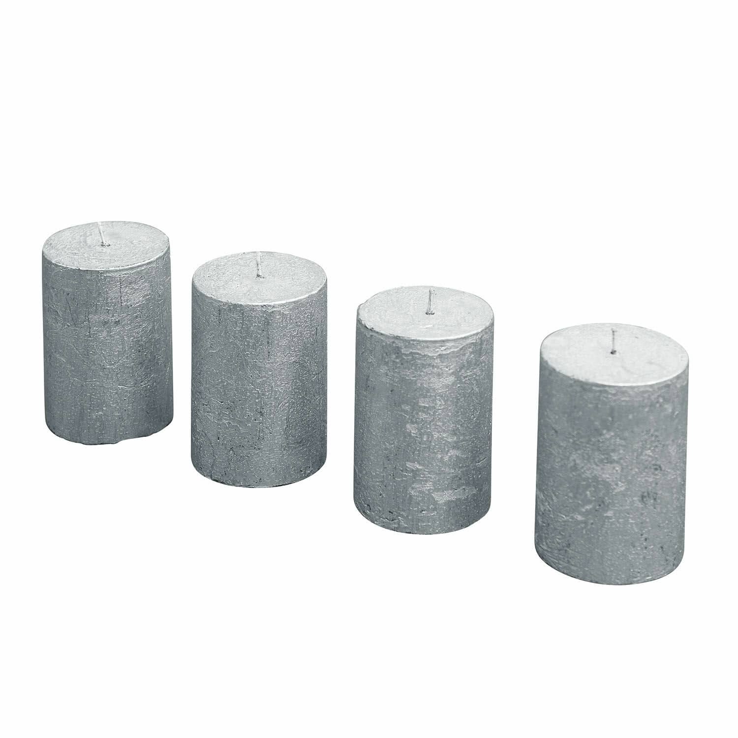 Lot de 4 bougies Virrans