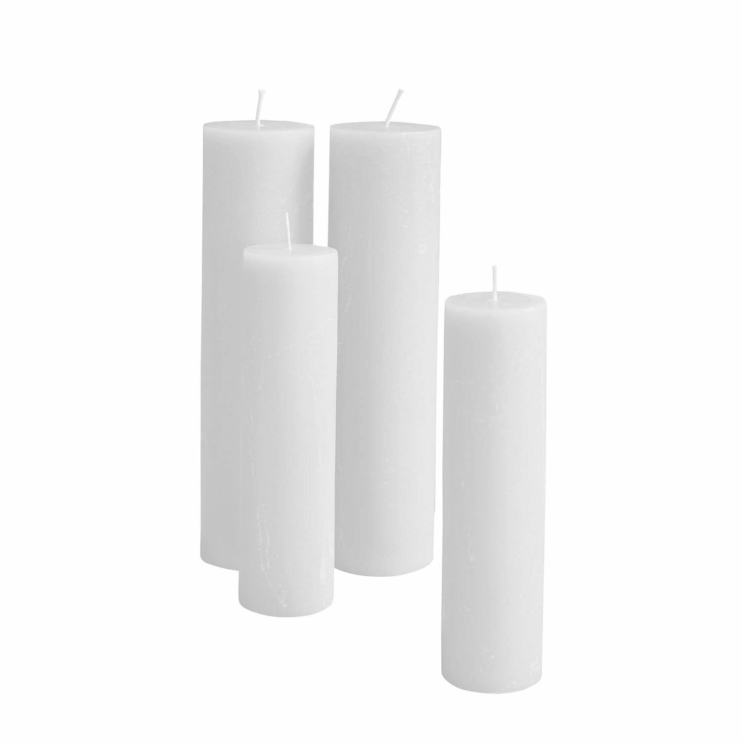 Lot de 4 bougies Avinal