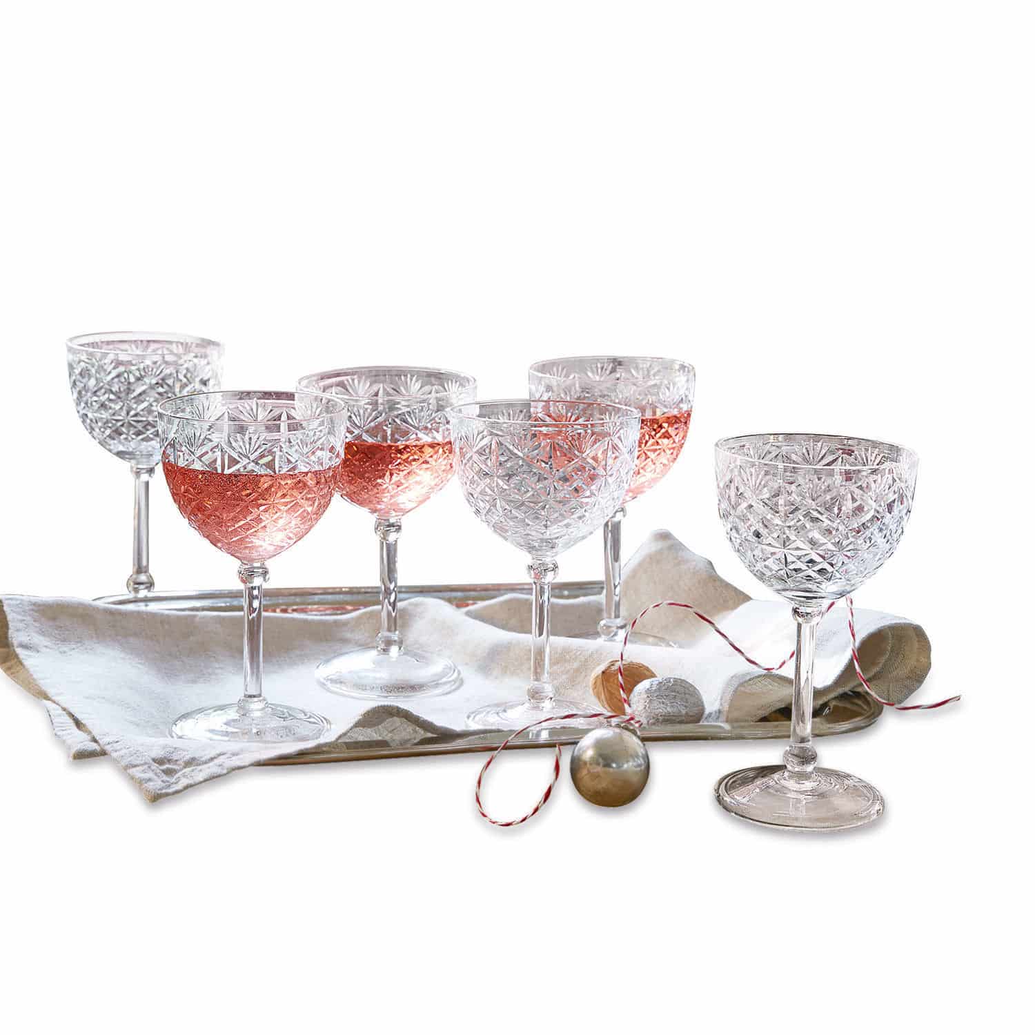 Lot de 6 coupes Olite