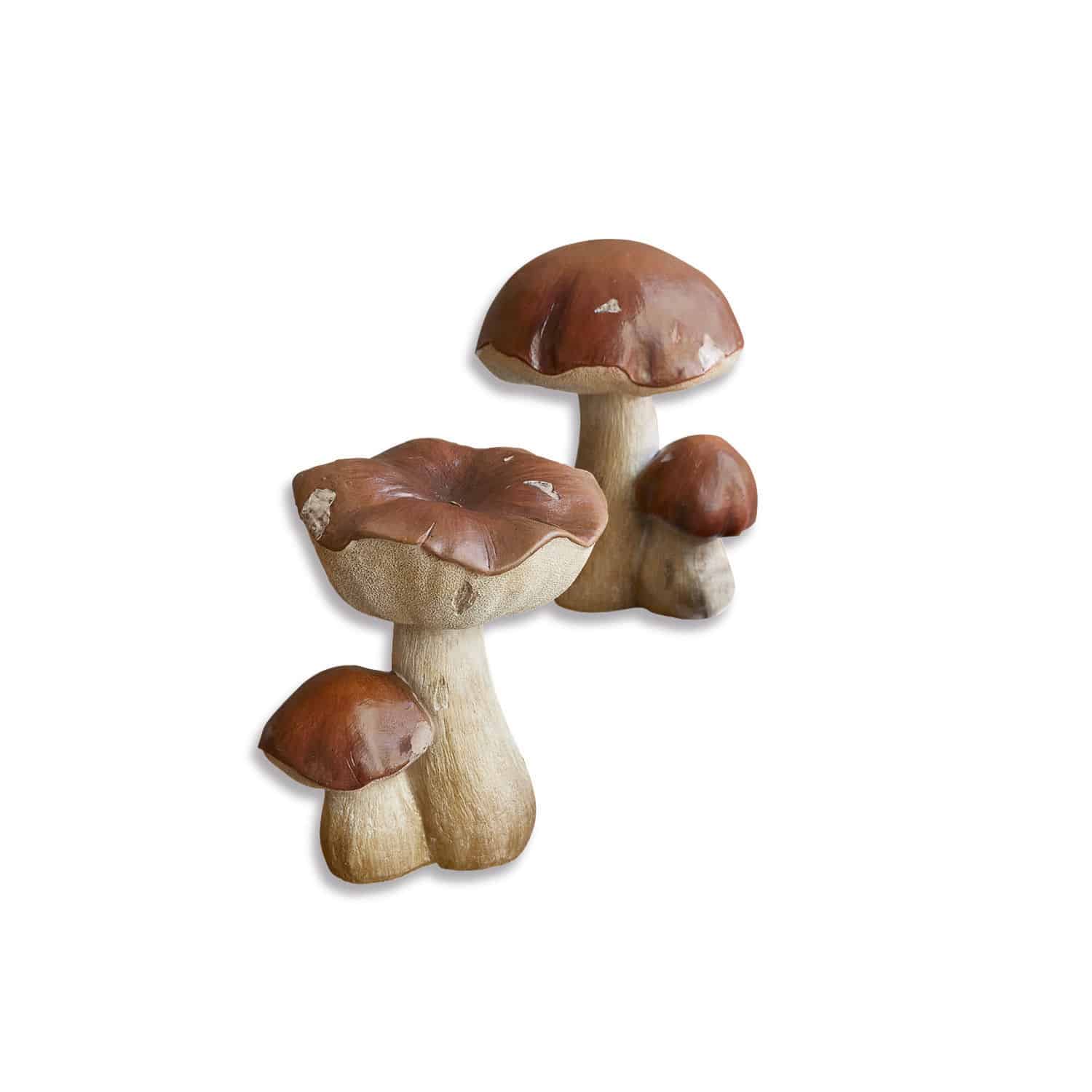 Lot de 2 champignons décoratifs Beenie