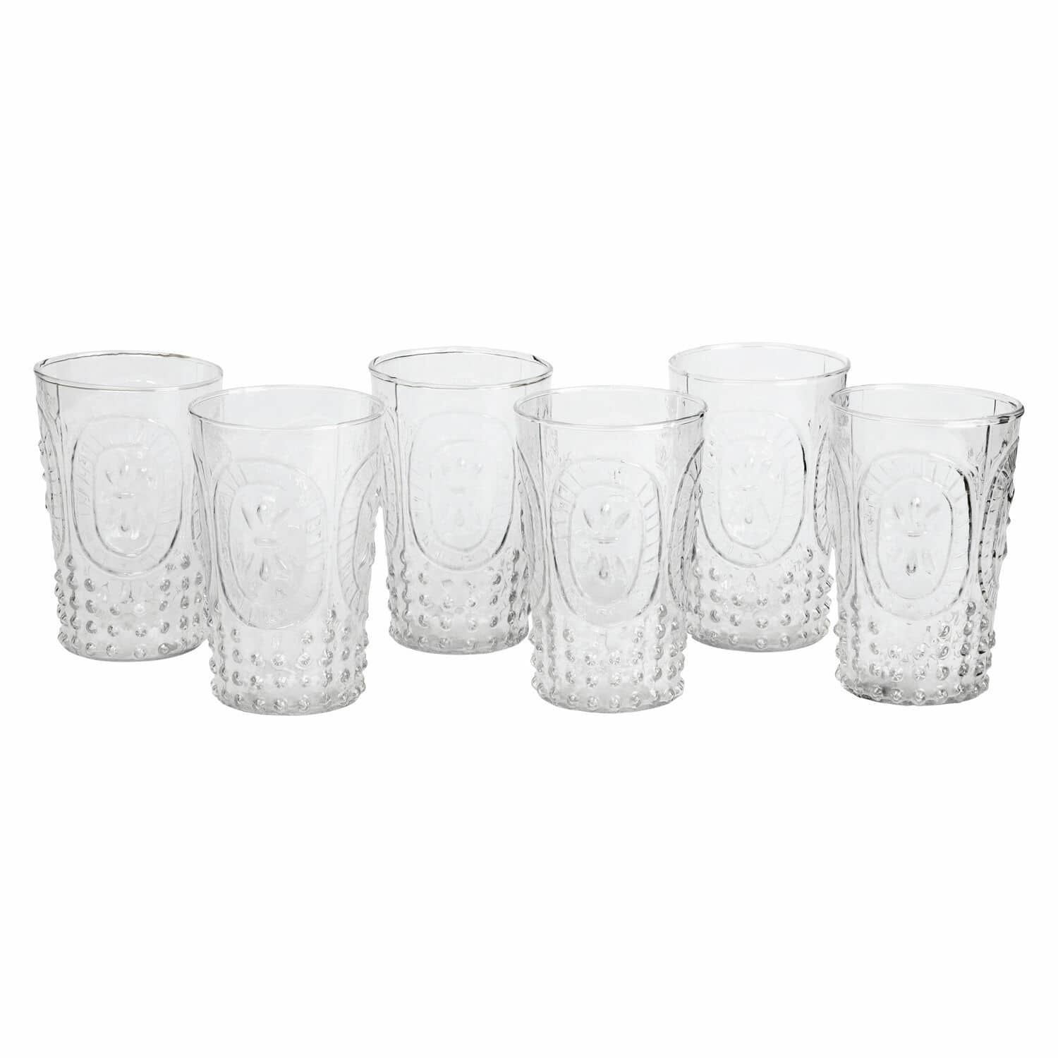 Lot de 6 verres Fleury