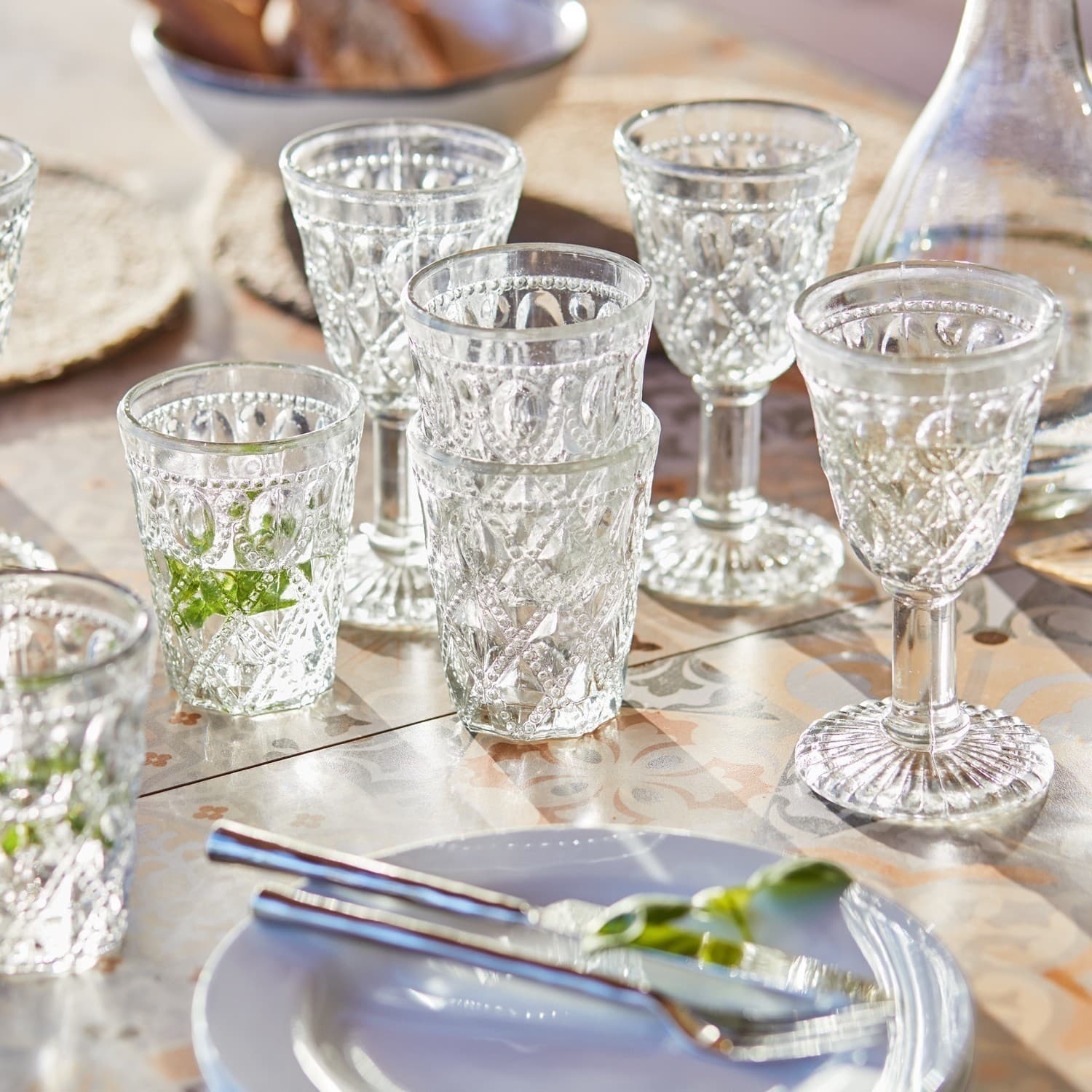 Lot de 8 verres Vérane