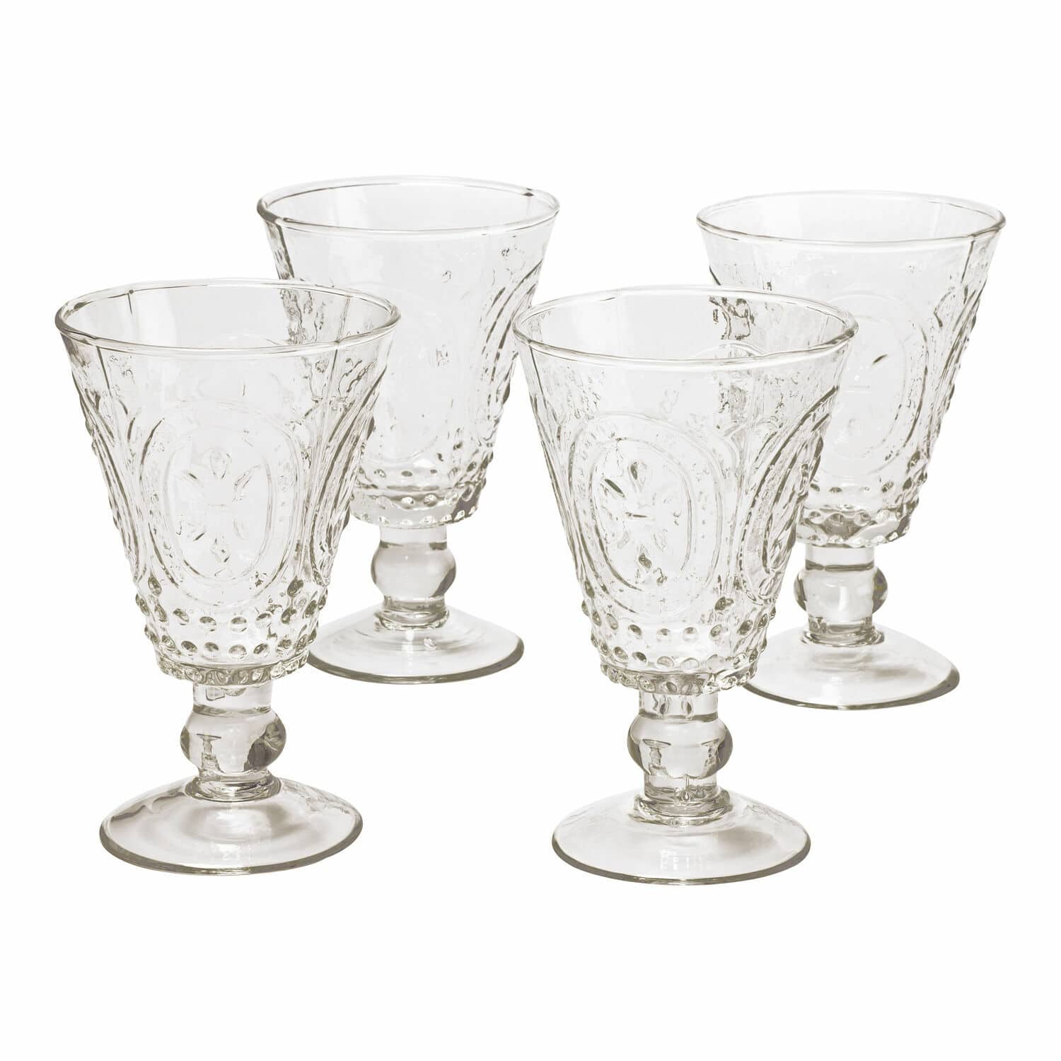 Lot de 4 verres à vin Sarton