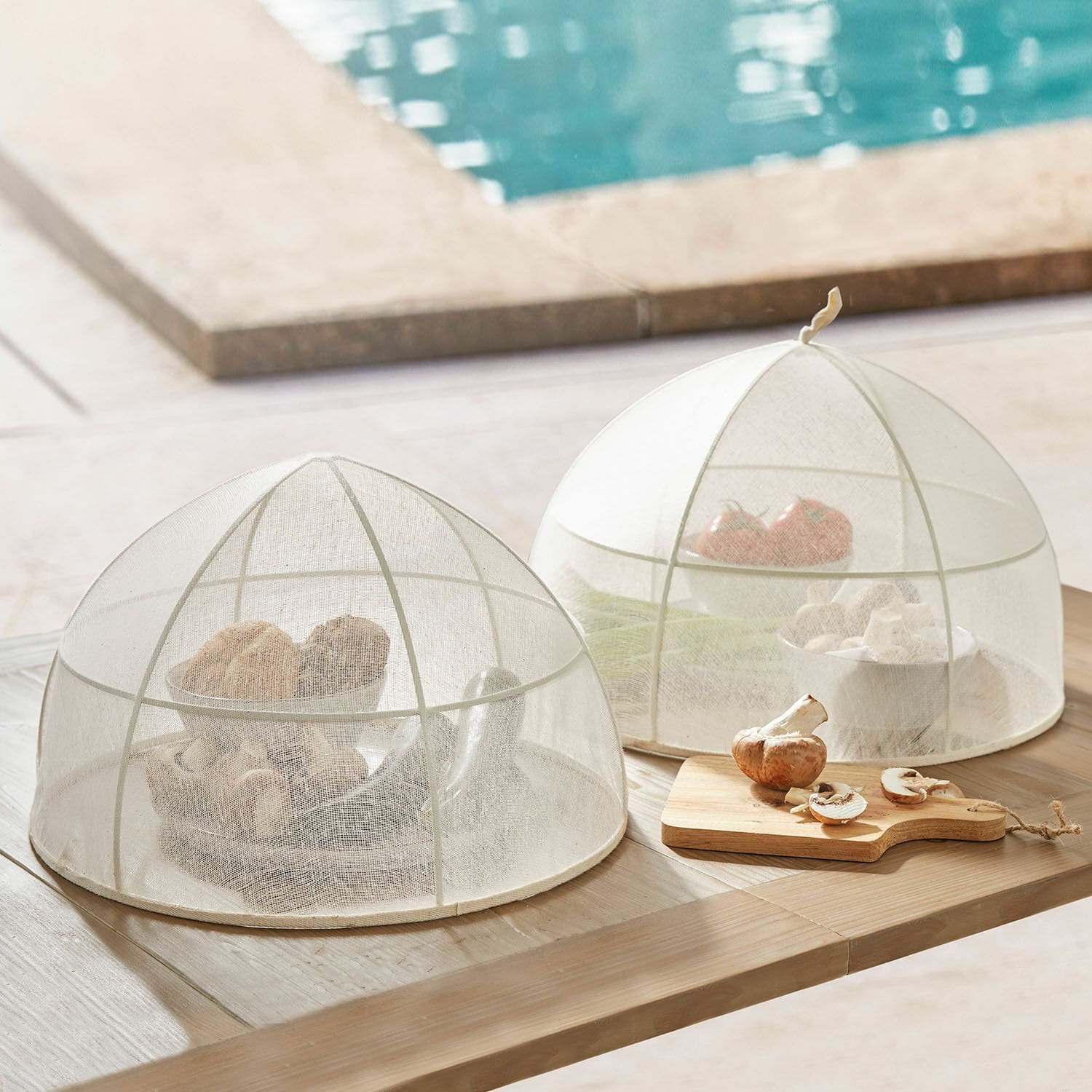 Lot de 2 cloches Ognéville