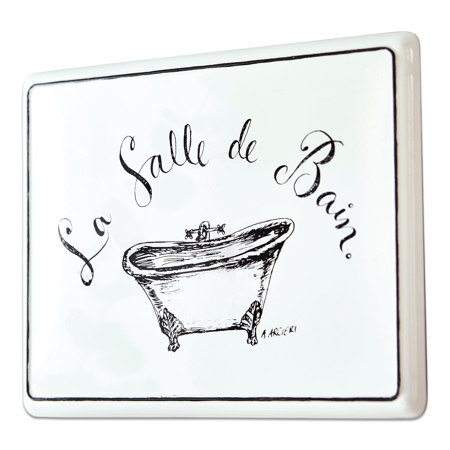 Plaque décorative La salle de bain