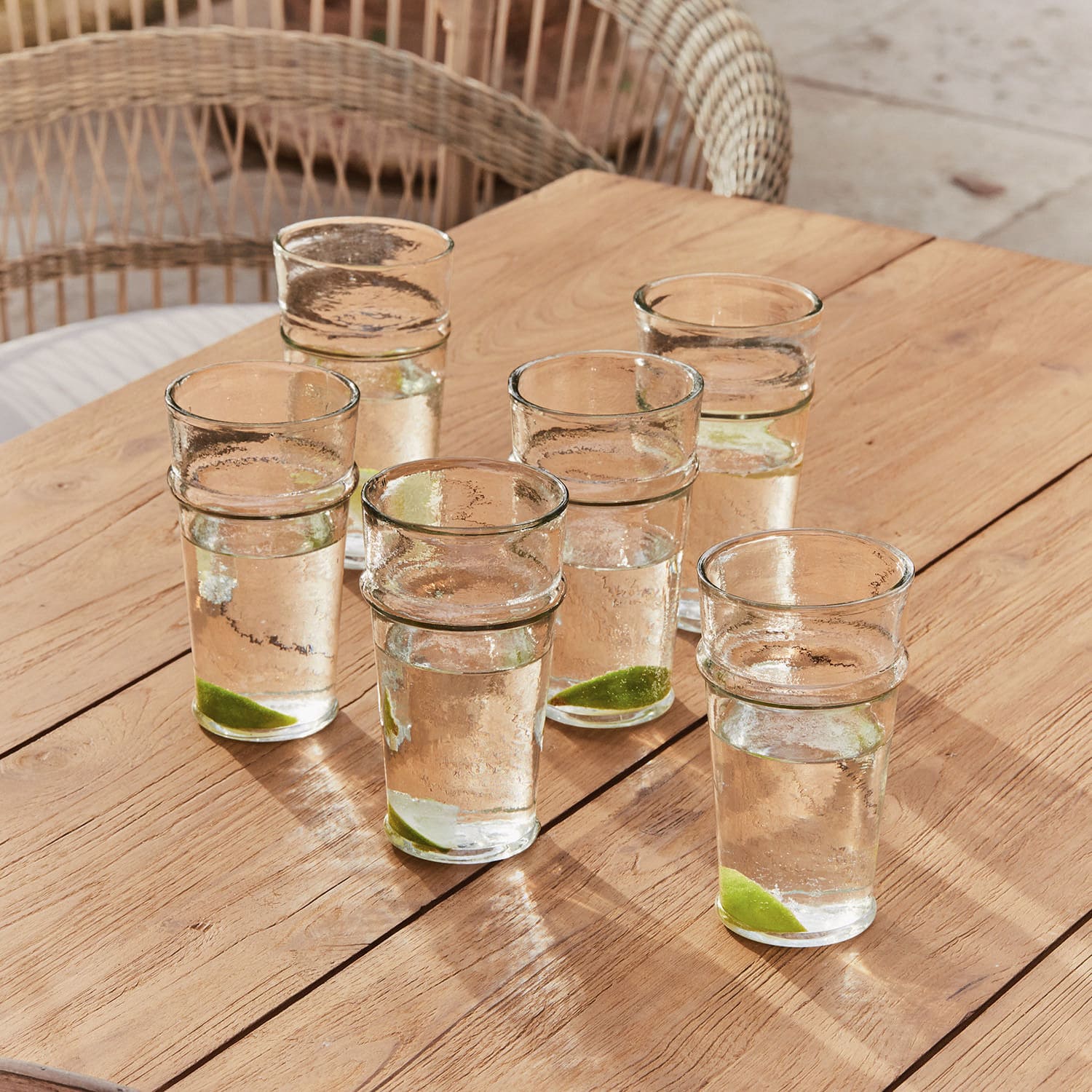 Lot de 6 verres Avrilla