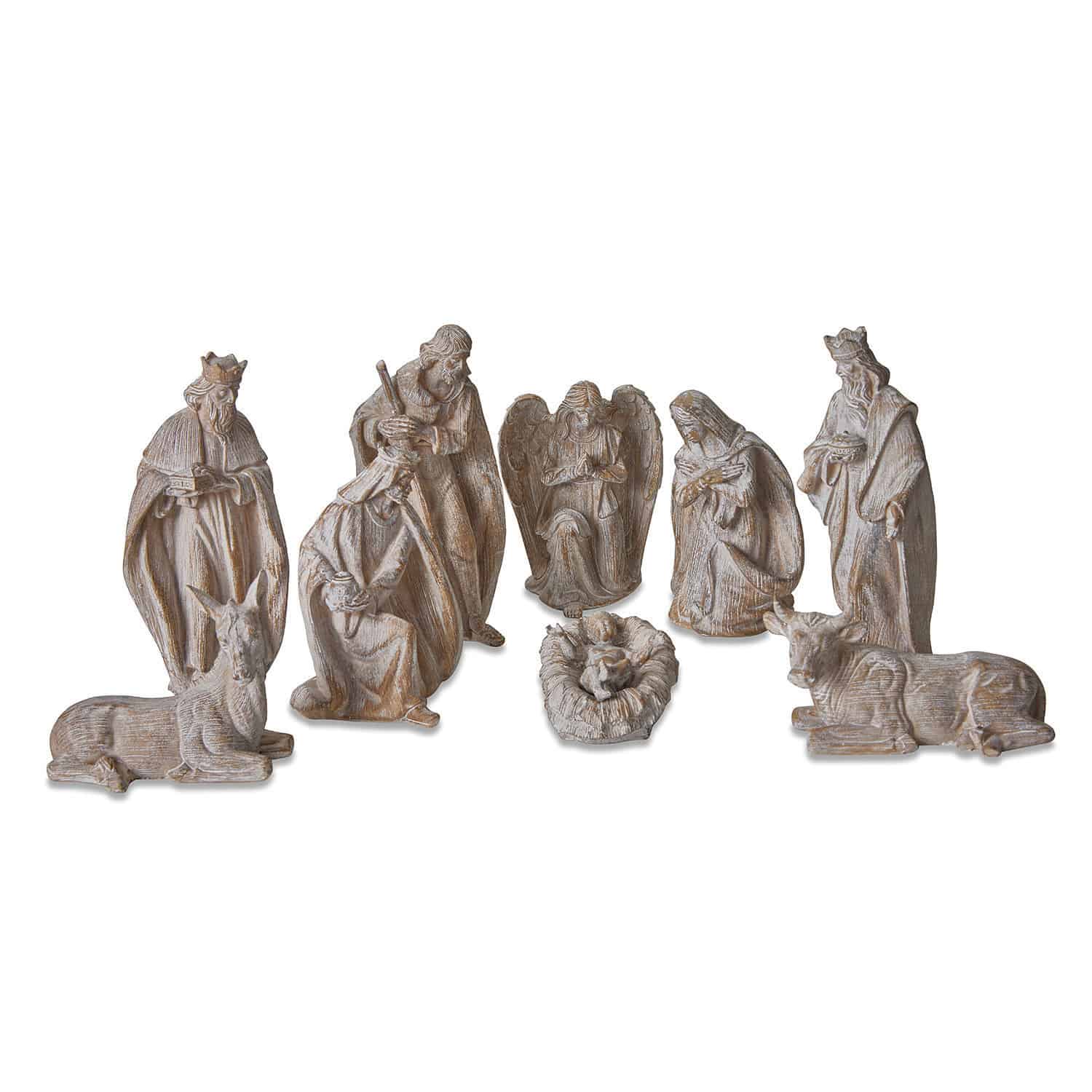 Lot de 9 santons Tongsa