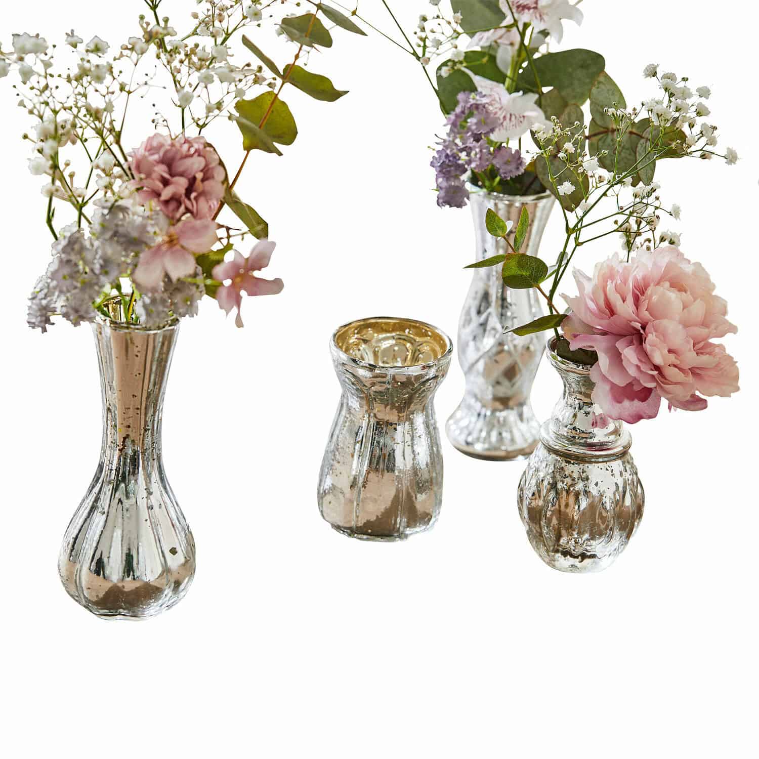 Lot de 4 vases décoratifs Maelie