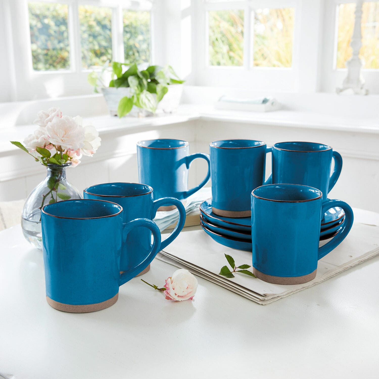 Lot de 6 tasses Biarré