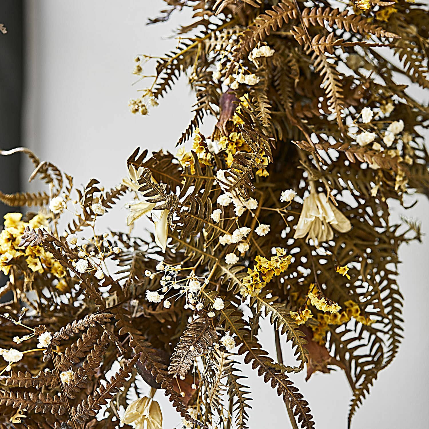 Couronne de fleurs séchées Evique