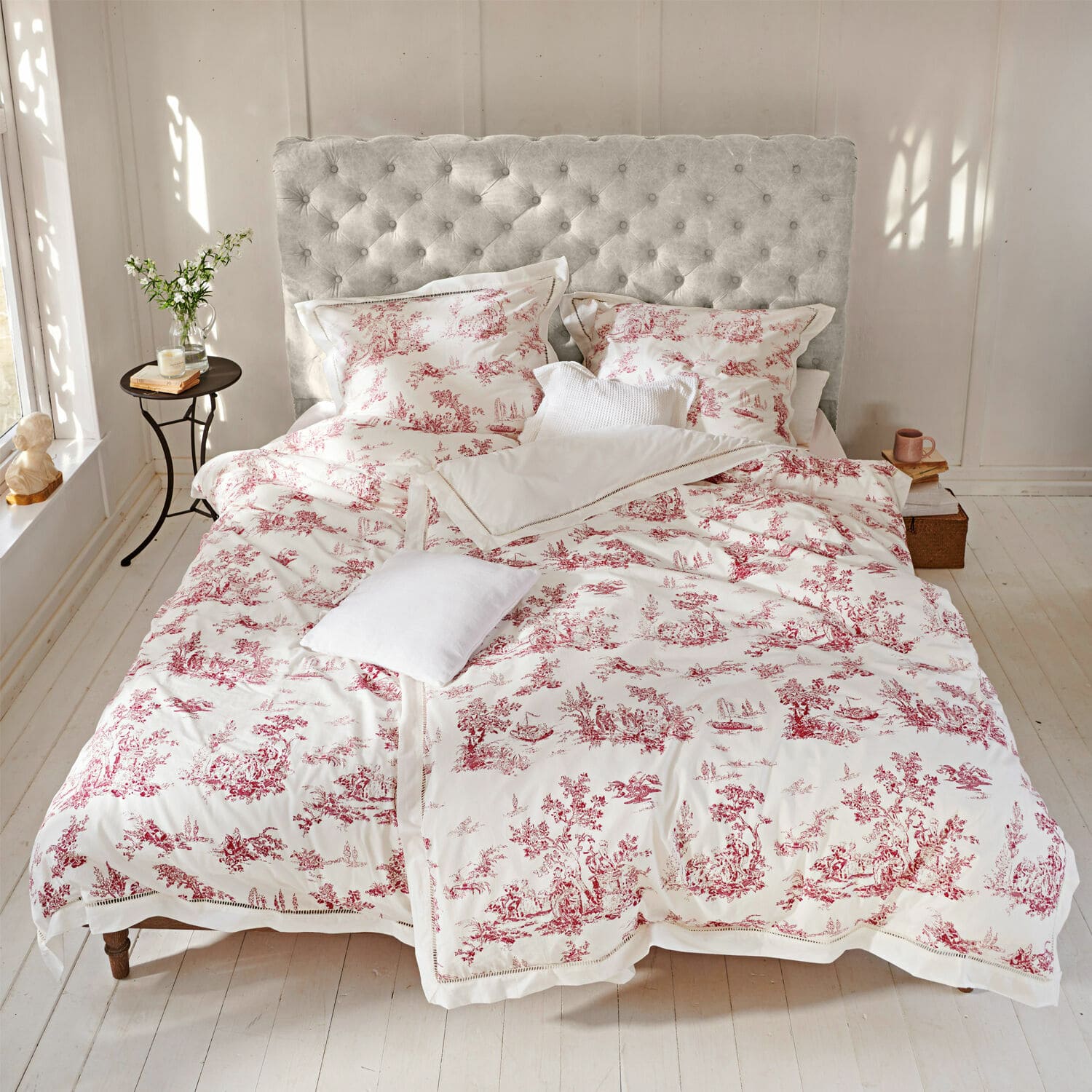 Parure de lit Toile rouge