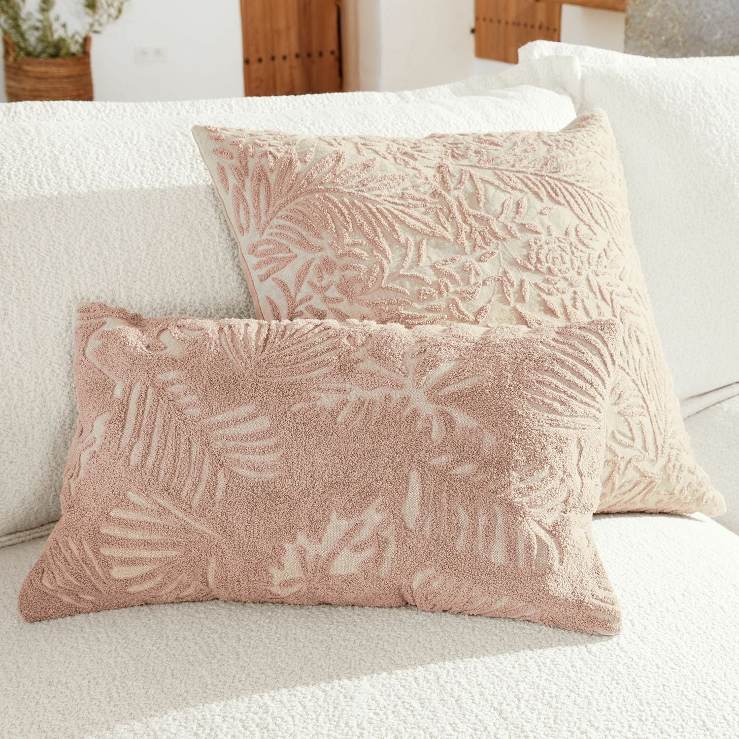 Lot de 2 housses de coussin Enchanto