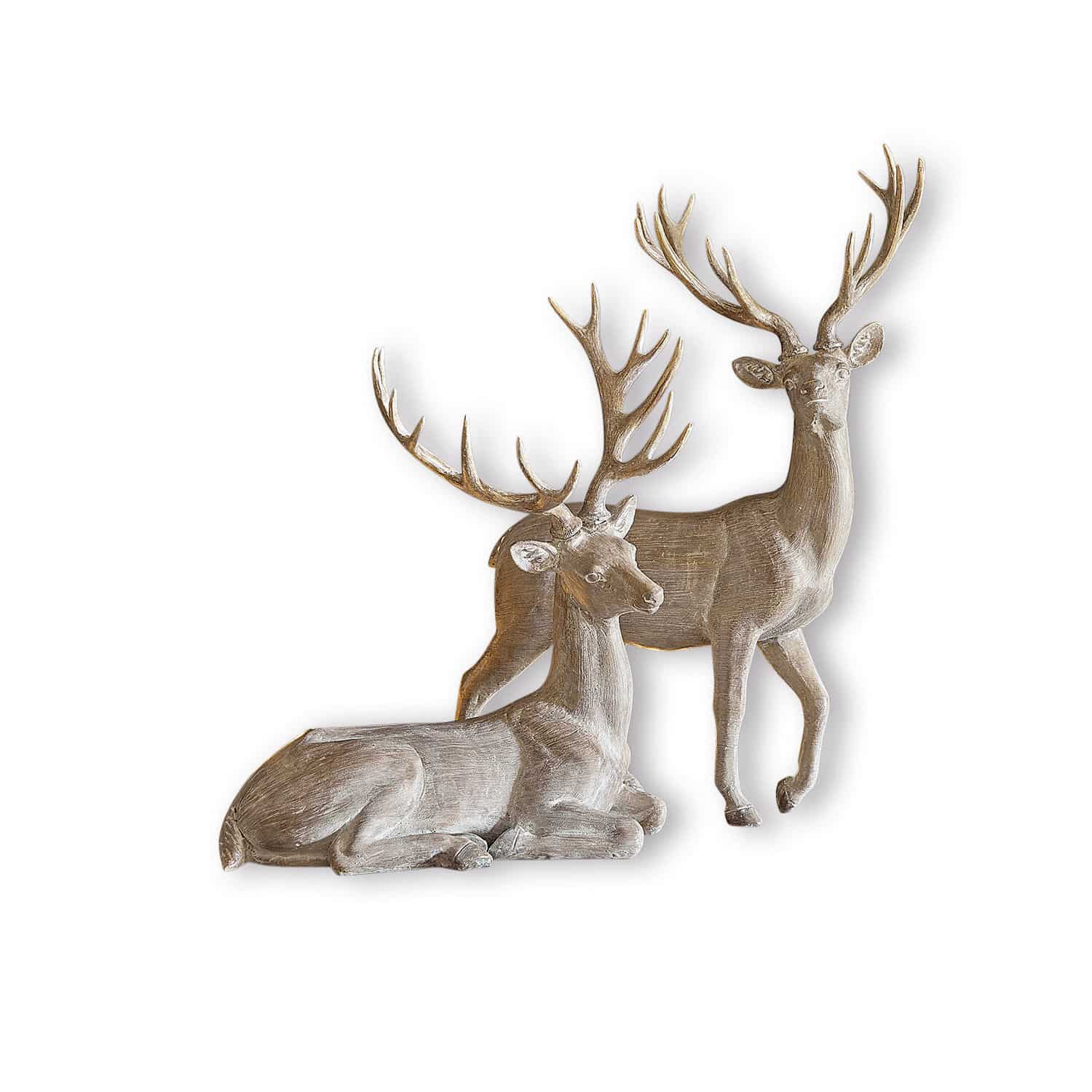 Lot de 2 cerfs Barima