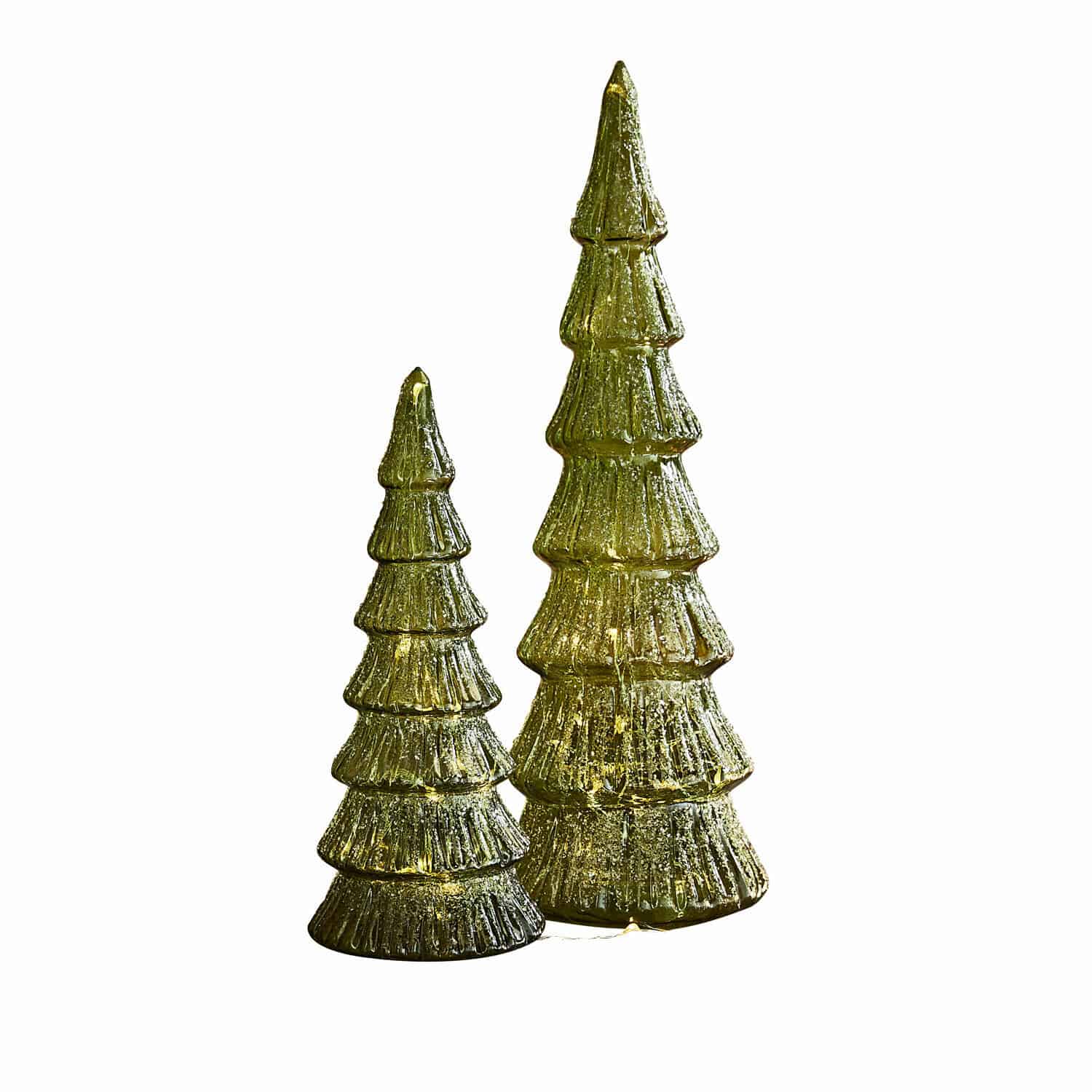 Lot de 2 arbres à LED Merrton