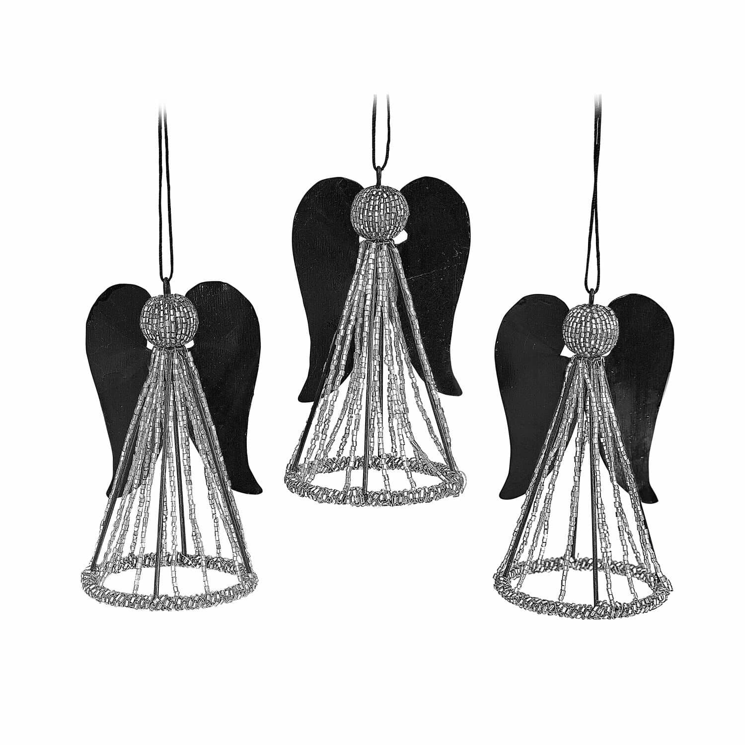 Lot de 3 anges Zerelle