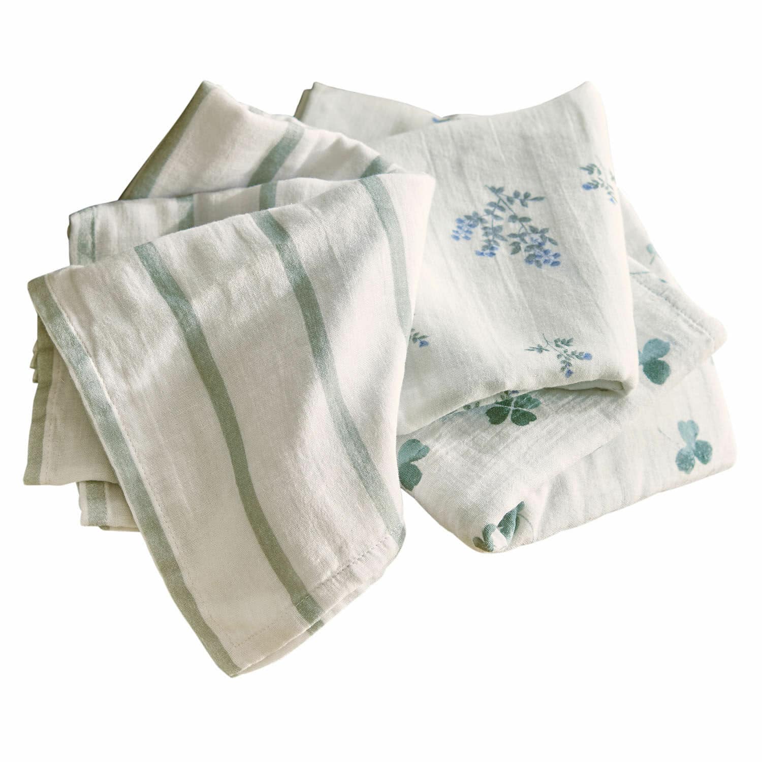 Lot de 3 lingettes en mousseline Nymariel