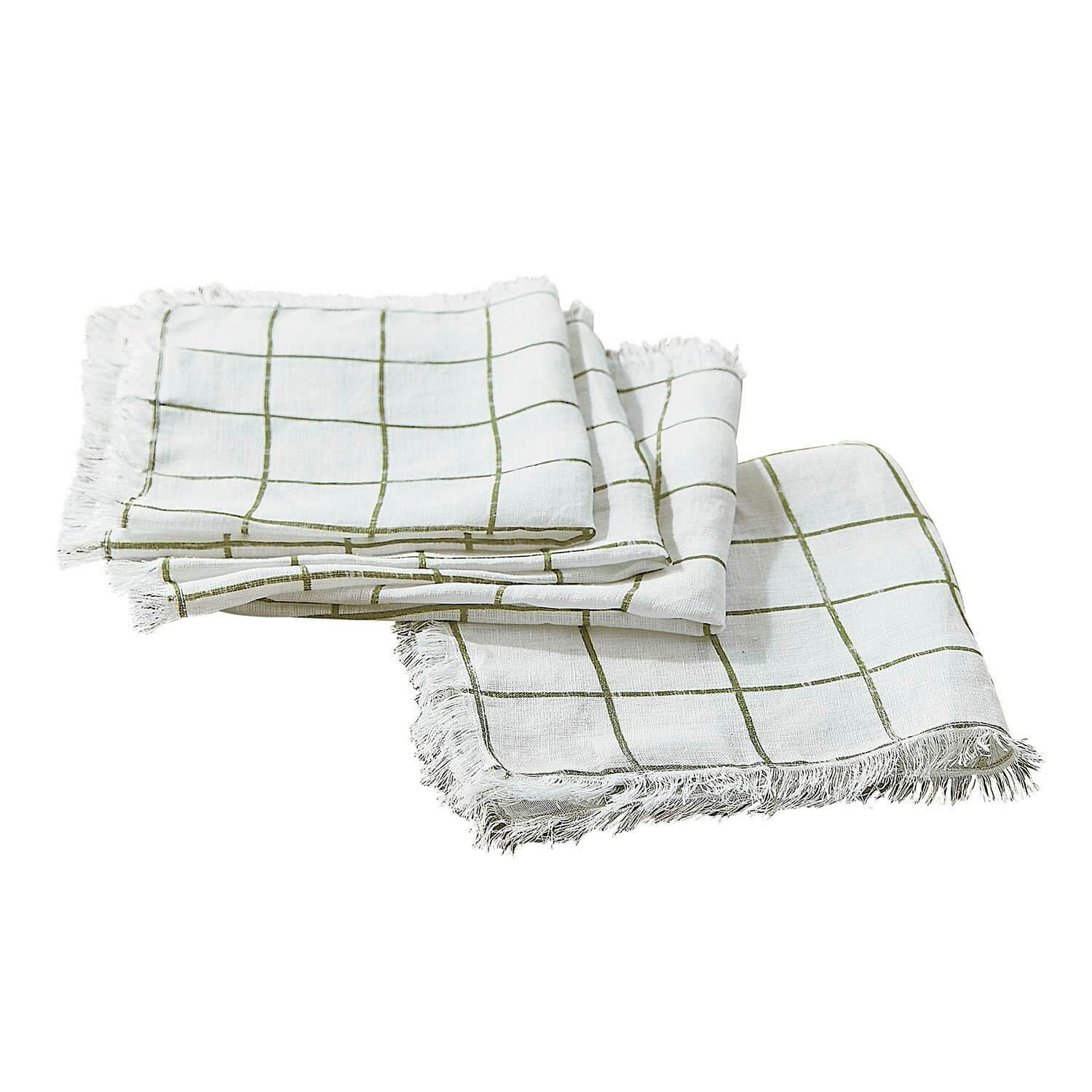 Lot de 4 serviettes de table Klivento