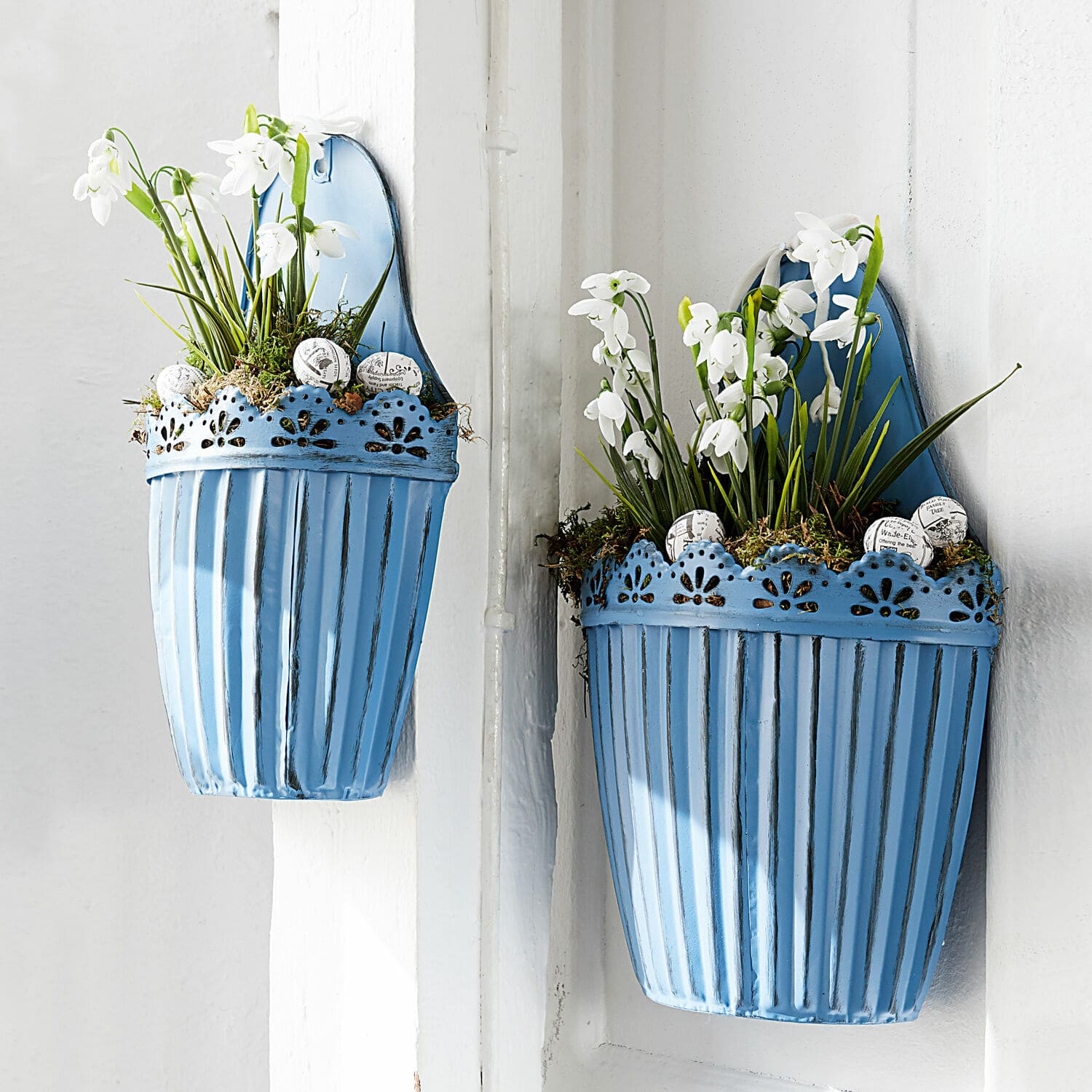 Lot de 2 cache-pots Flerouler