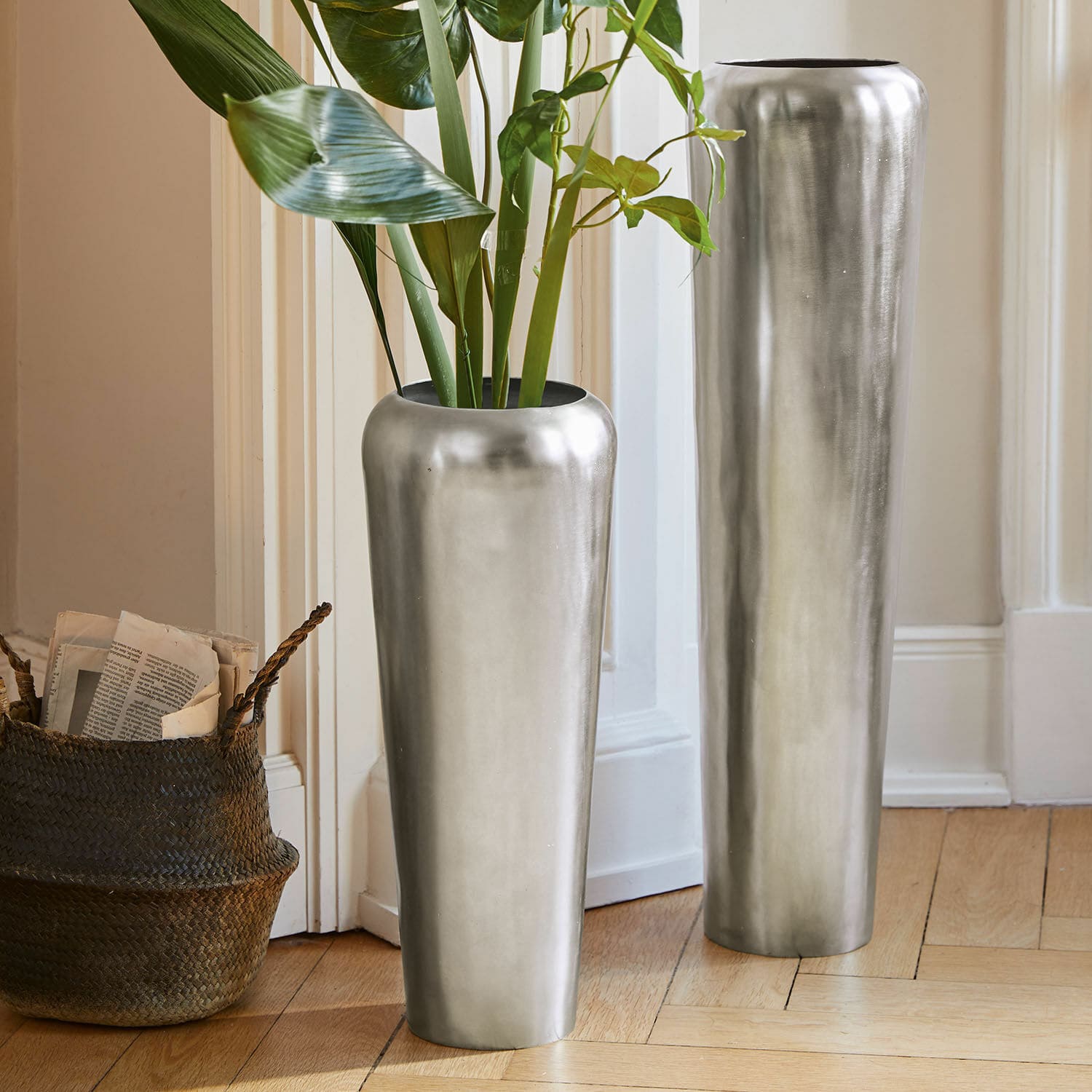 Lot de 2 grands vases Carolan