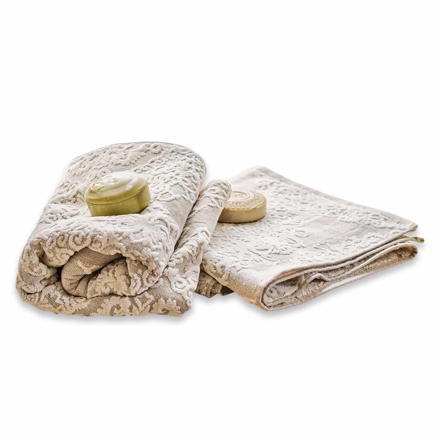 Lot de 2 serviettes de toilette Curmont