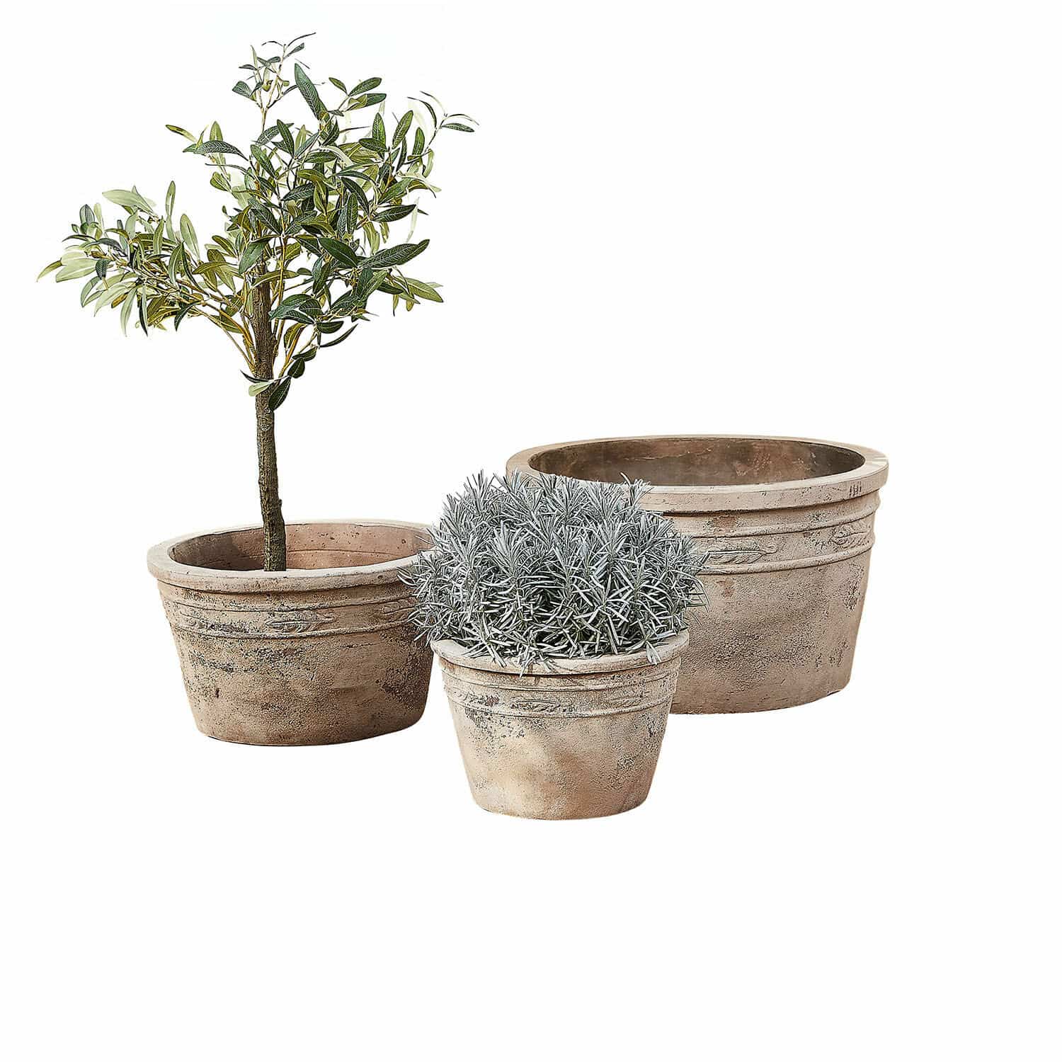 Lot de 3 cache-pots Unicanto