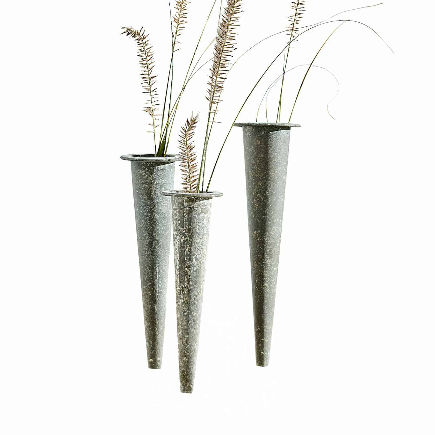 Lot de 3 vases Vullierens