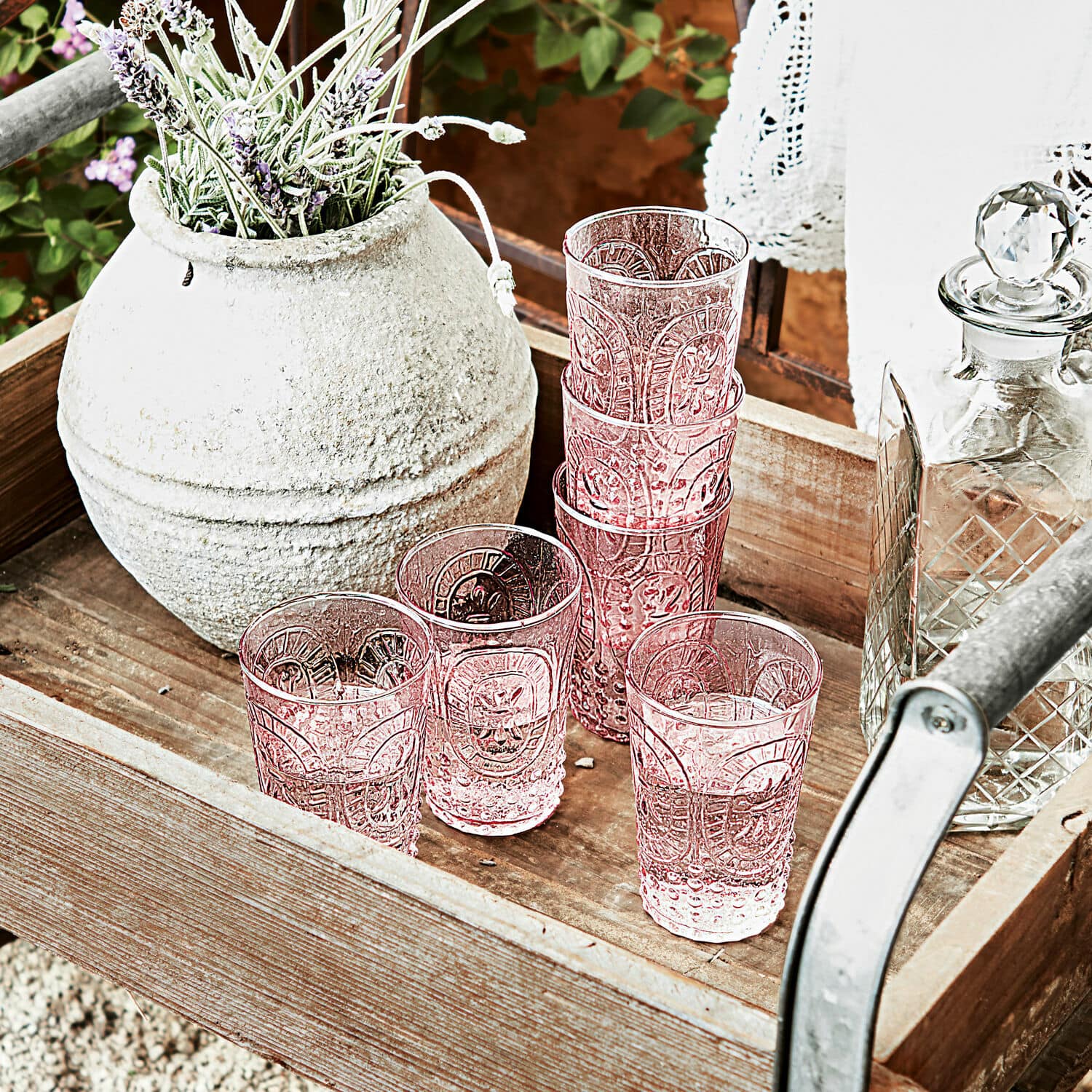 Lot de 6 verres Fleury