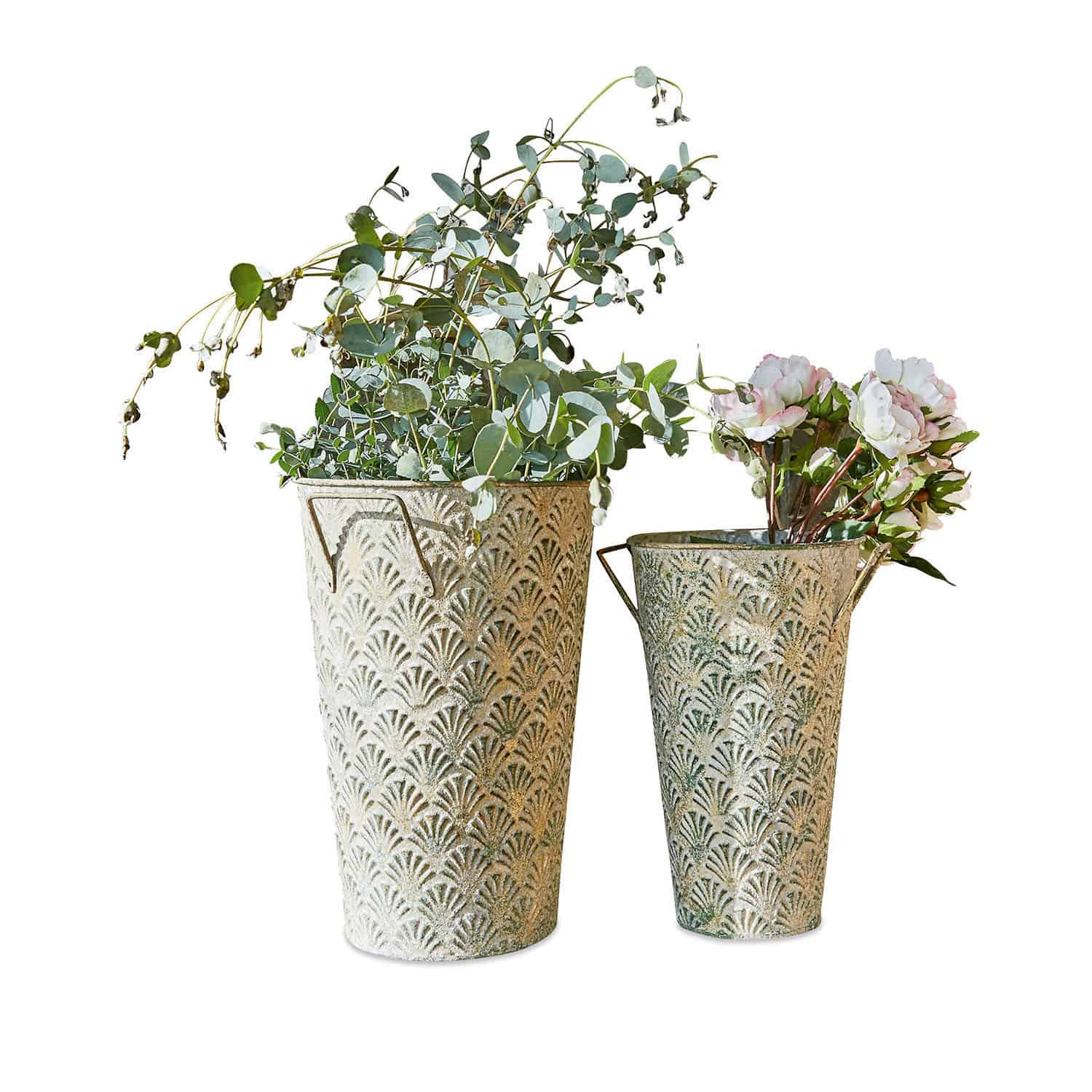 Lot de 2 vases décoratifs Iskele