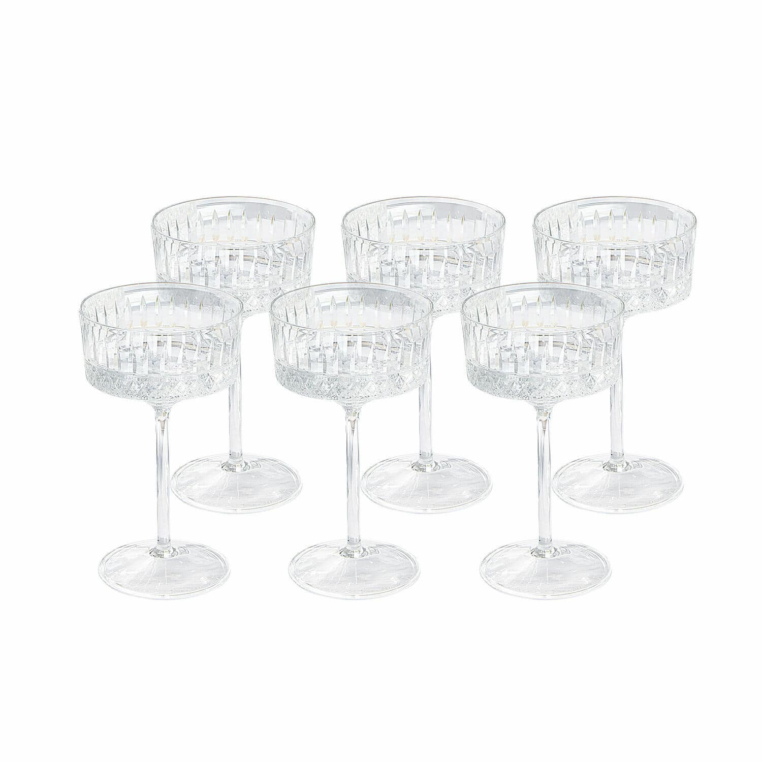 Lot de 6 coupes Deion