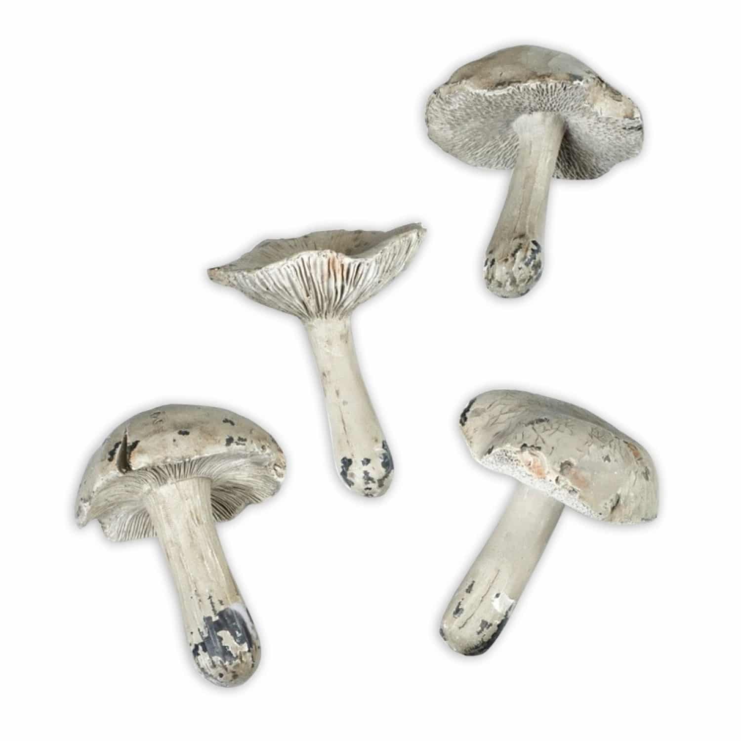 Lot de 4 champignons décoratifs Joca