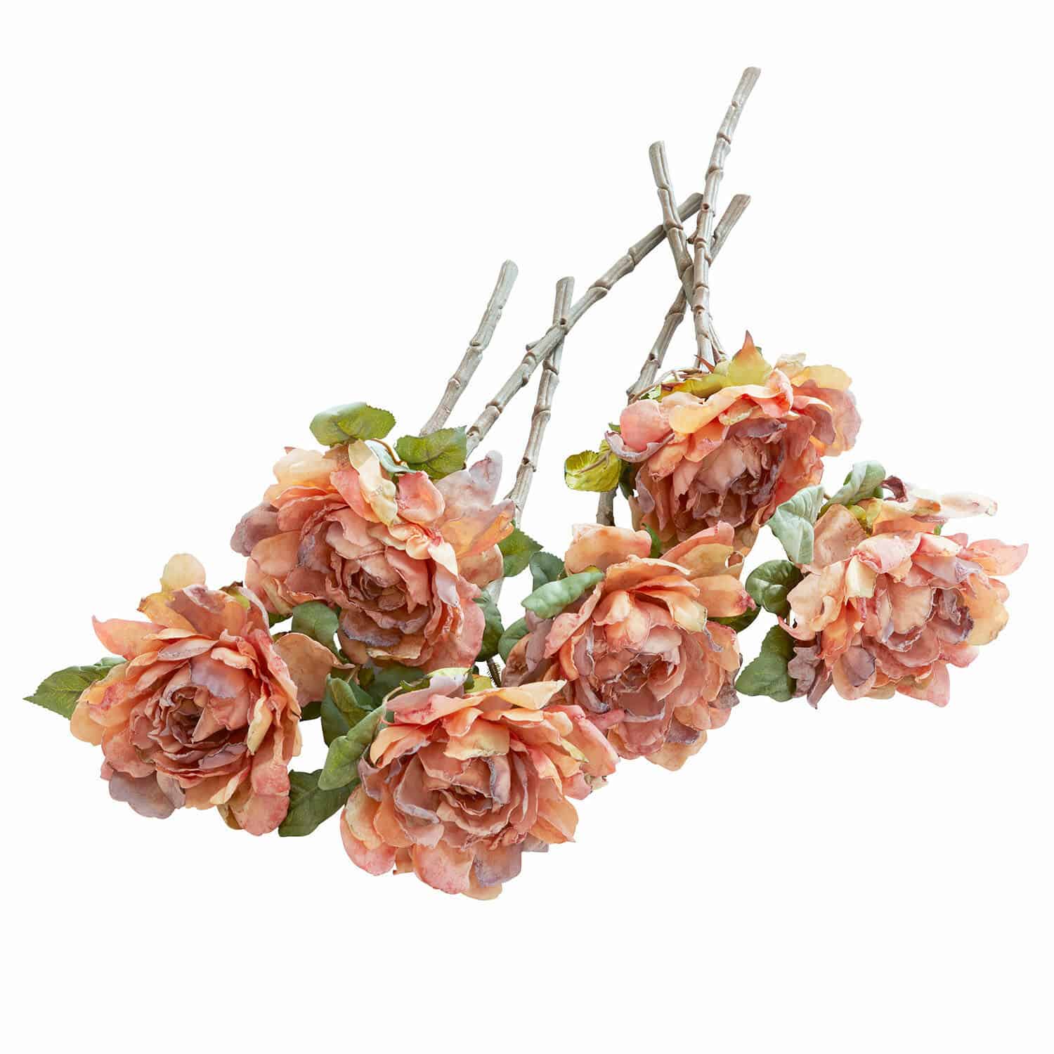 Lot de 6 fleurs décoratives Mervix