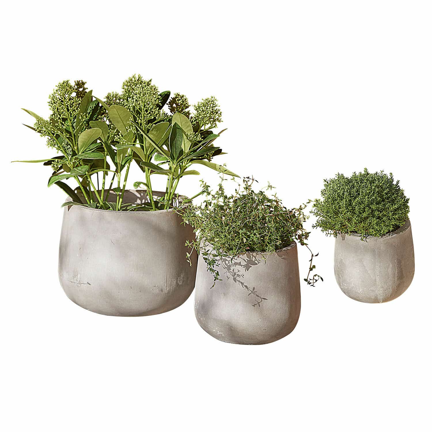 Lot de 3 cache-pots Sunvale