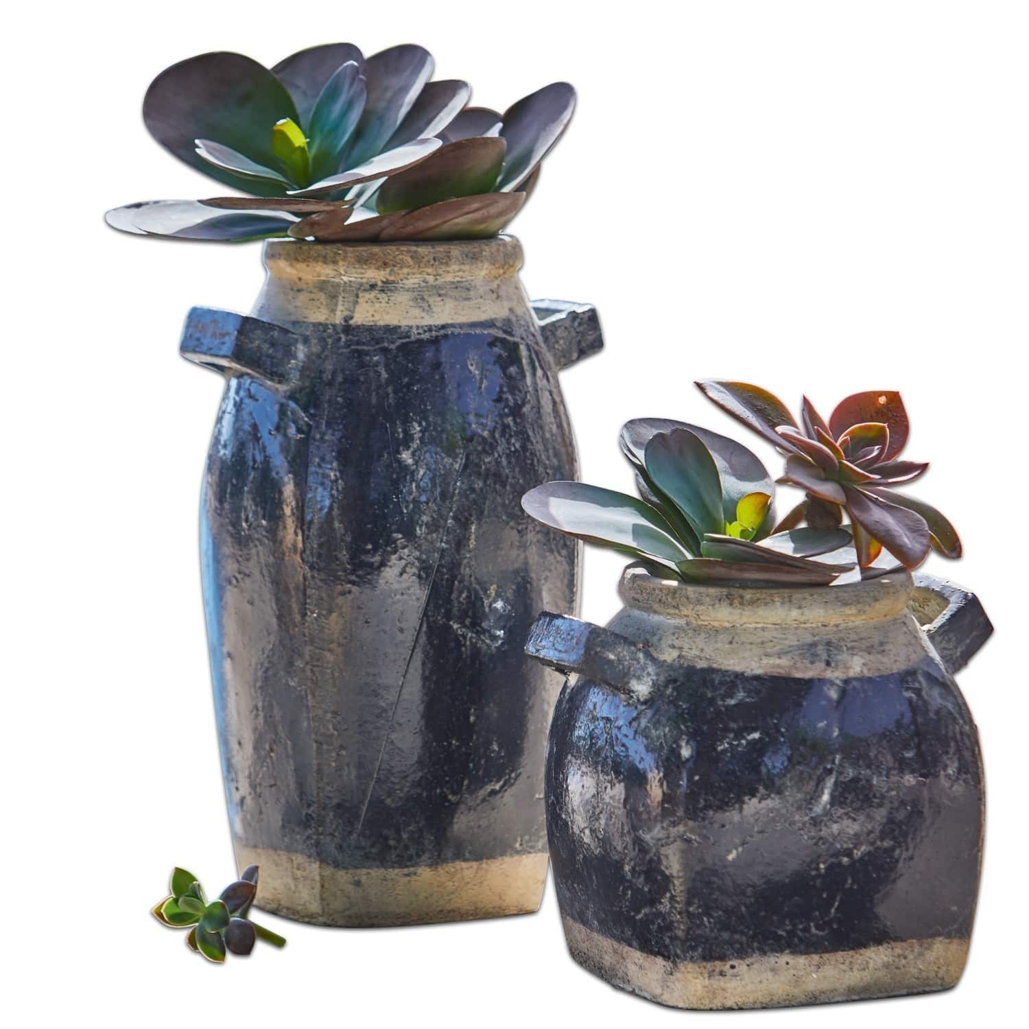 Lot de 2 cache-pots Torey