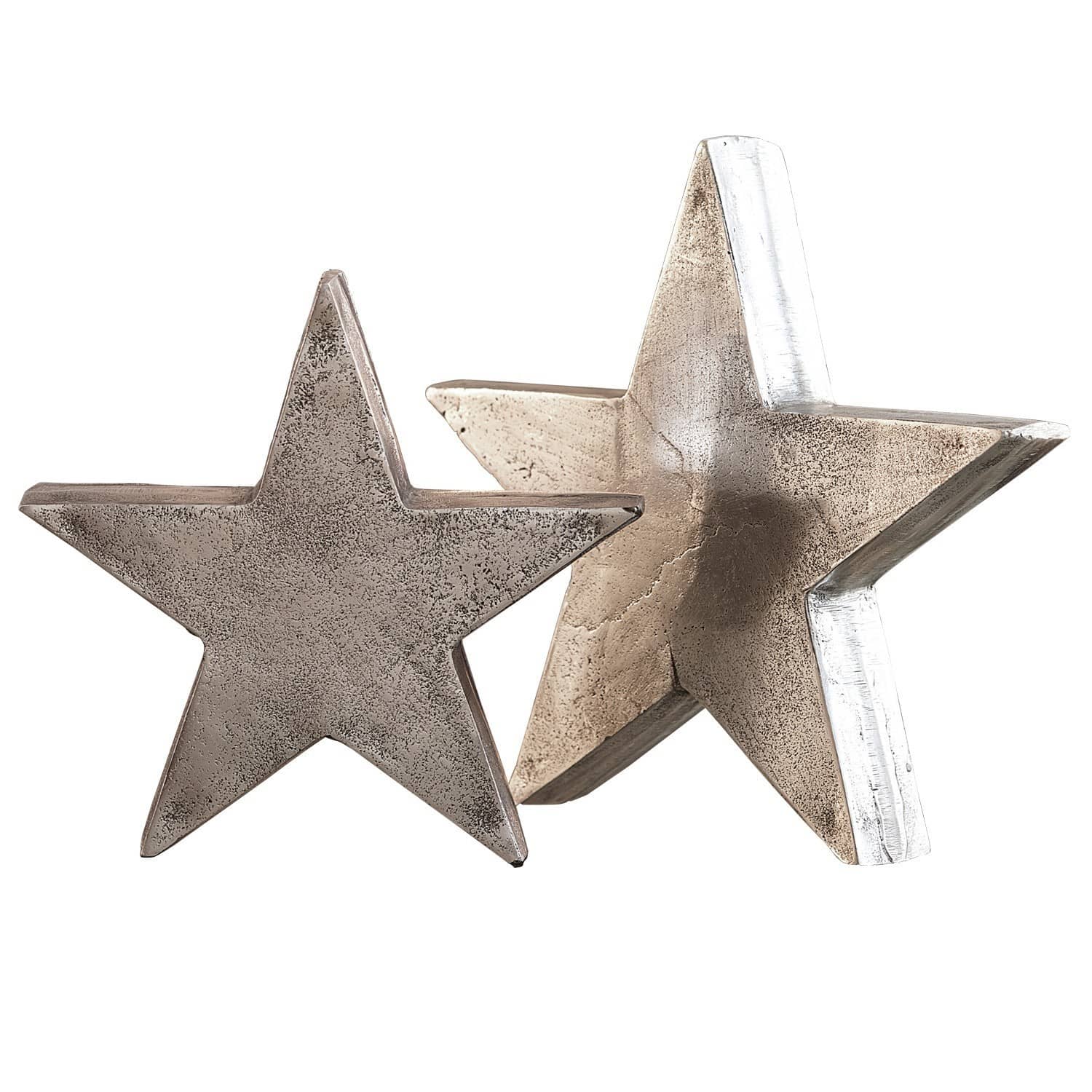 Lot de 2 décorations en forme d'étoile Big Star