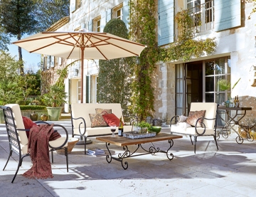 Façon terrasse méditerranéenne