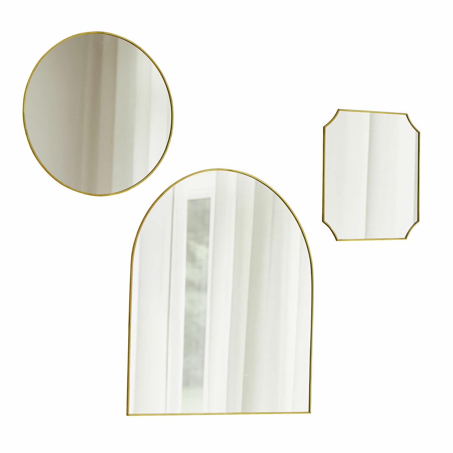 Lot de 3 miroirs Zorilev