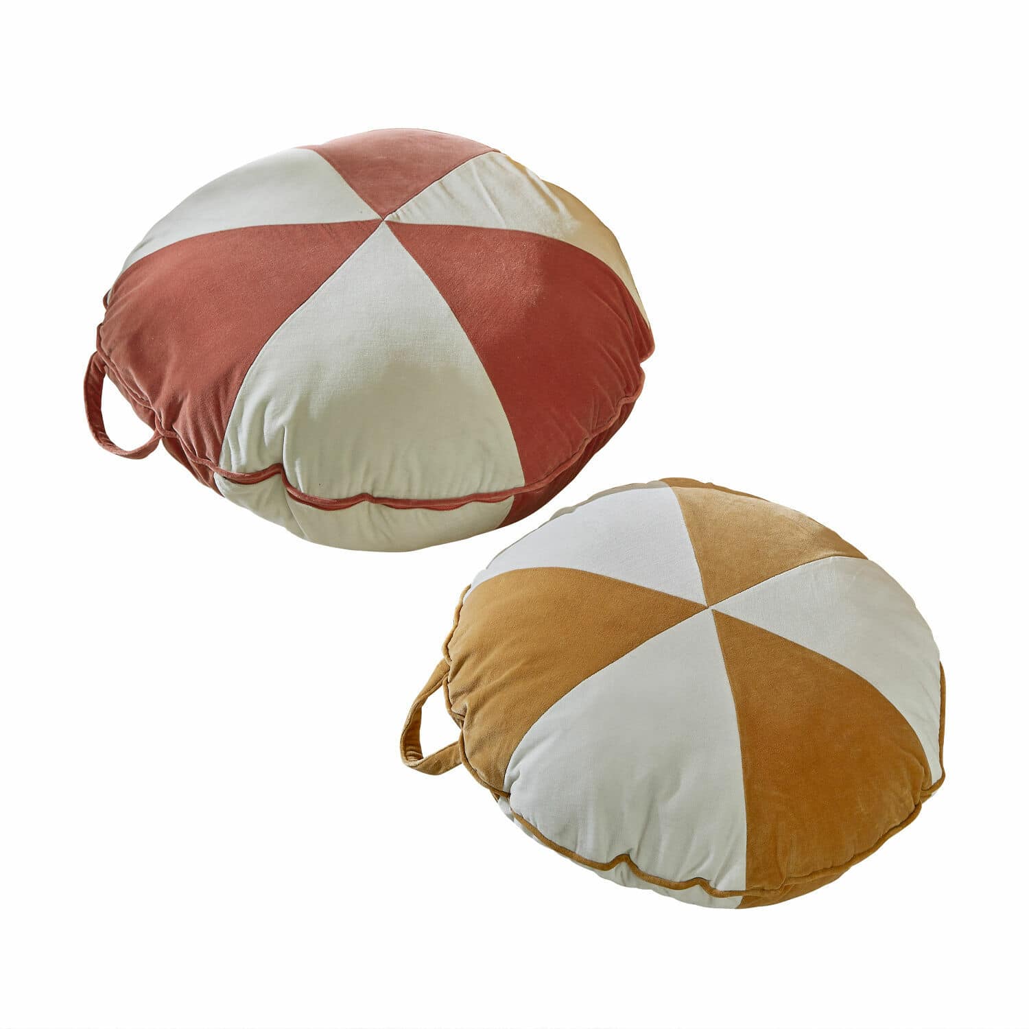 Lot de 2 poufs Méreval