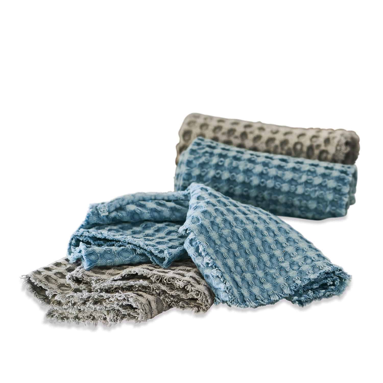 Lot de 4 serviettes de toilette Dunne