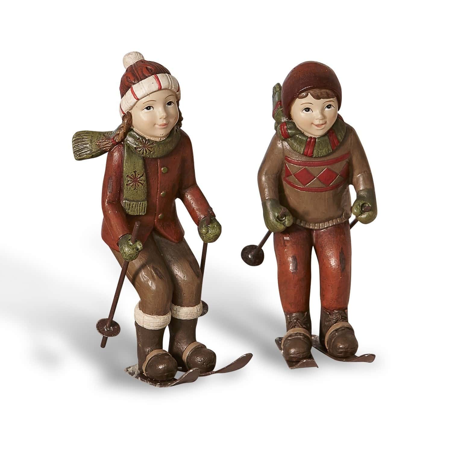 Lot de 2 figurines Bibury