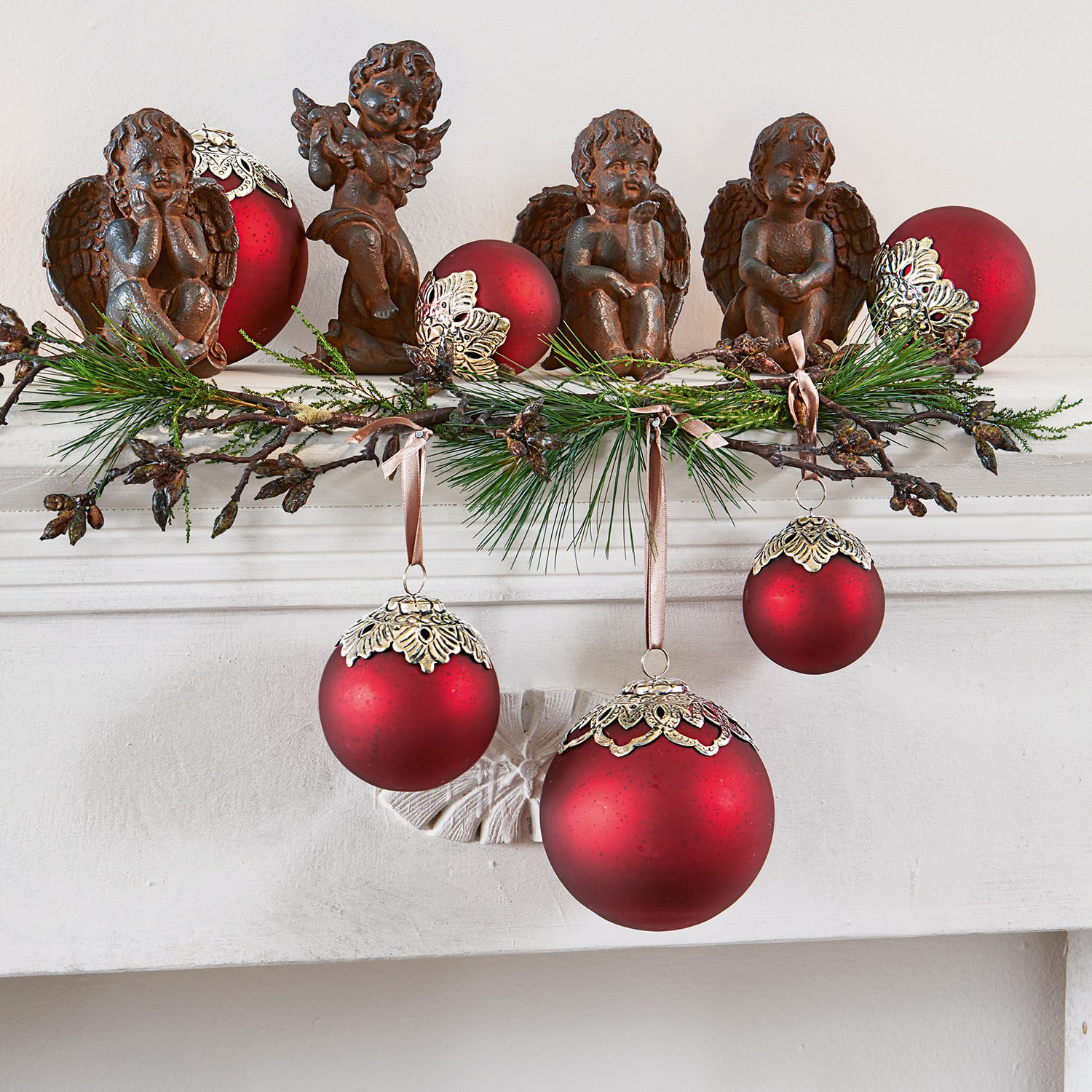 Lot de 6 boules de Noël Valyn