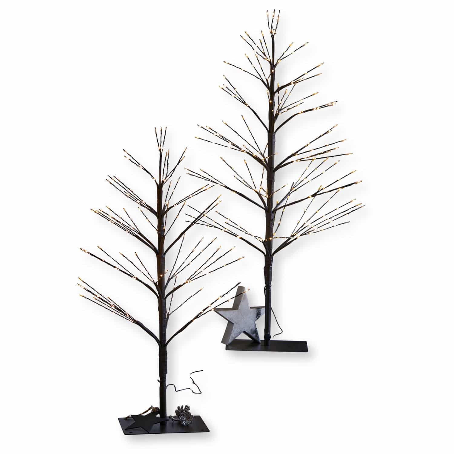 Lot de 2 sapins décoratifs Hellerud