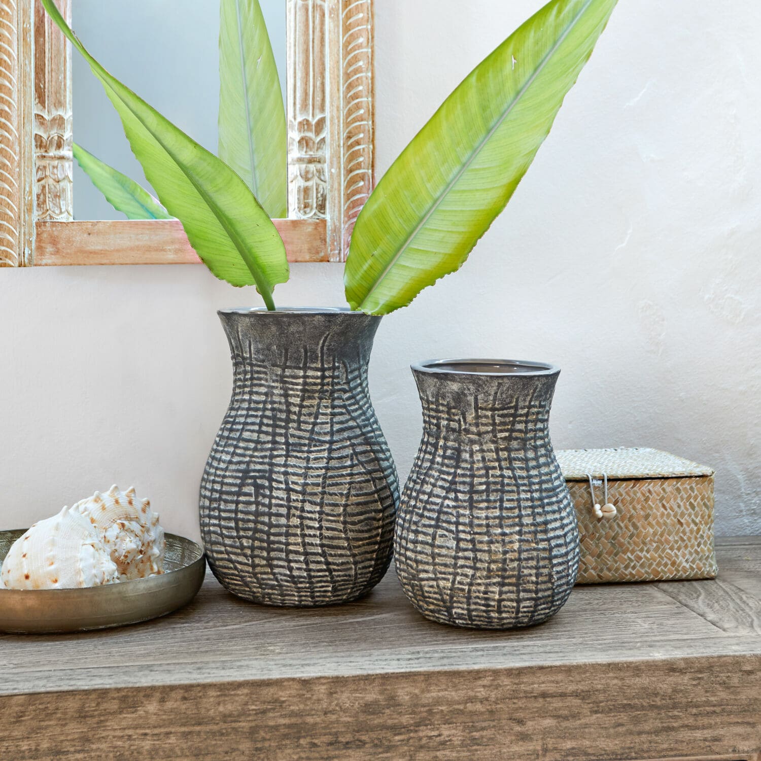 Lot de 2 vases Fahrid