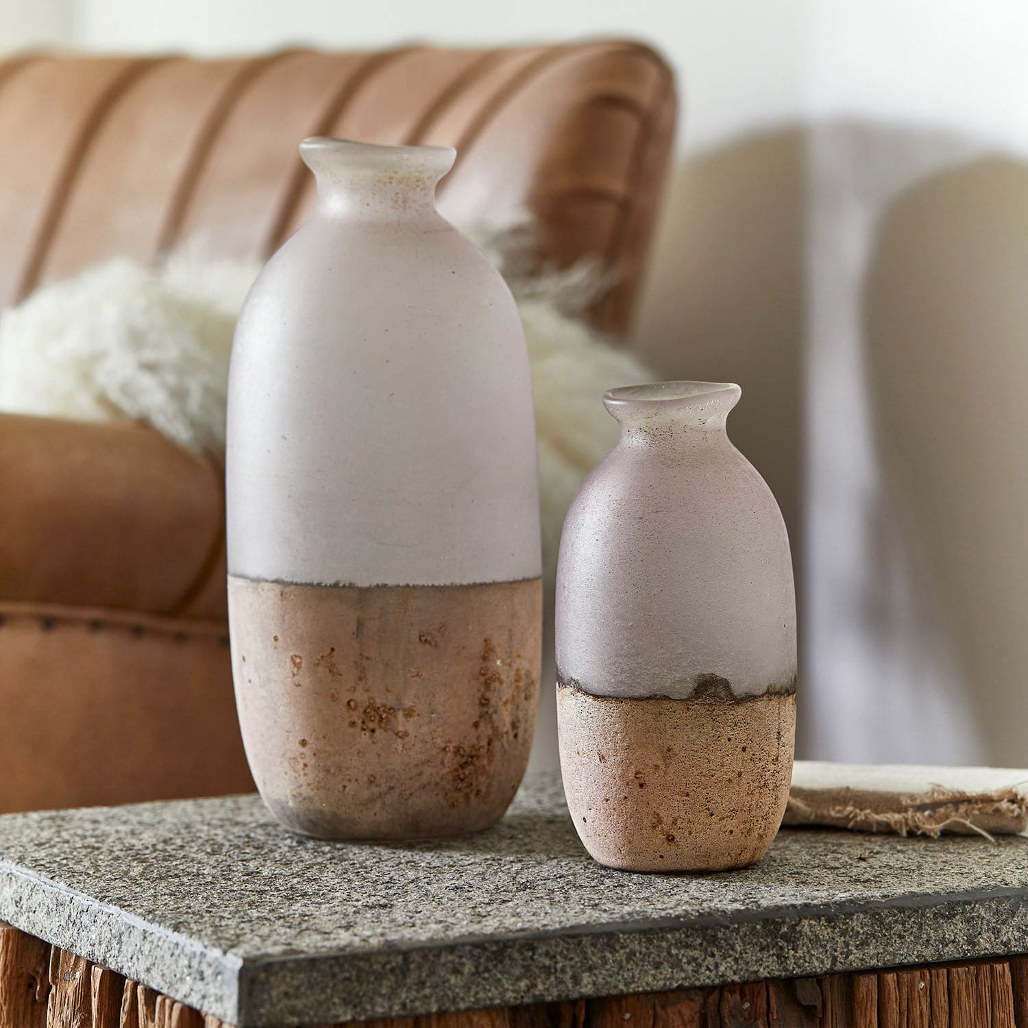 Lot de 2 vases Wahena