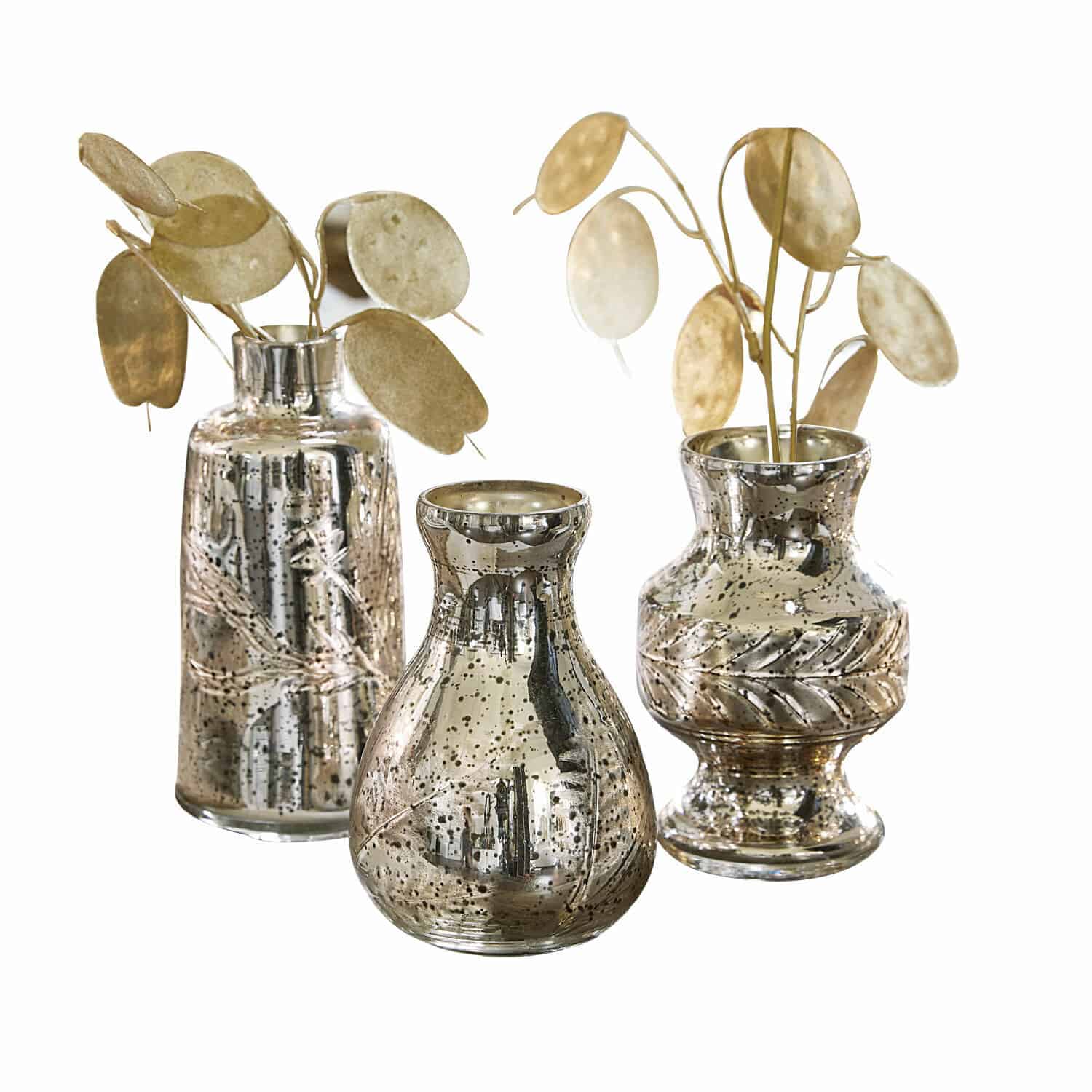 Lot de 3 vases Briolique