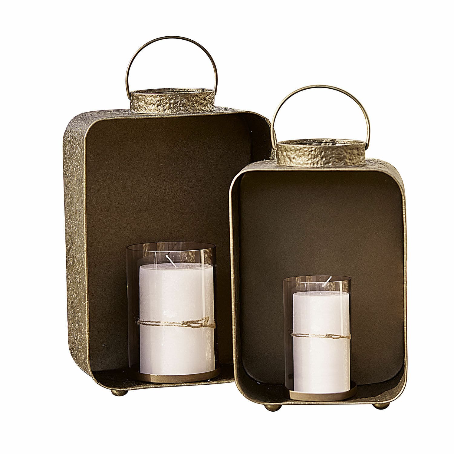 Lot de 2 lanternes Yvonand