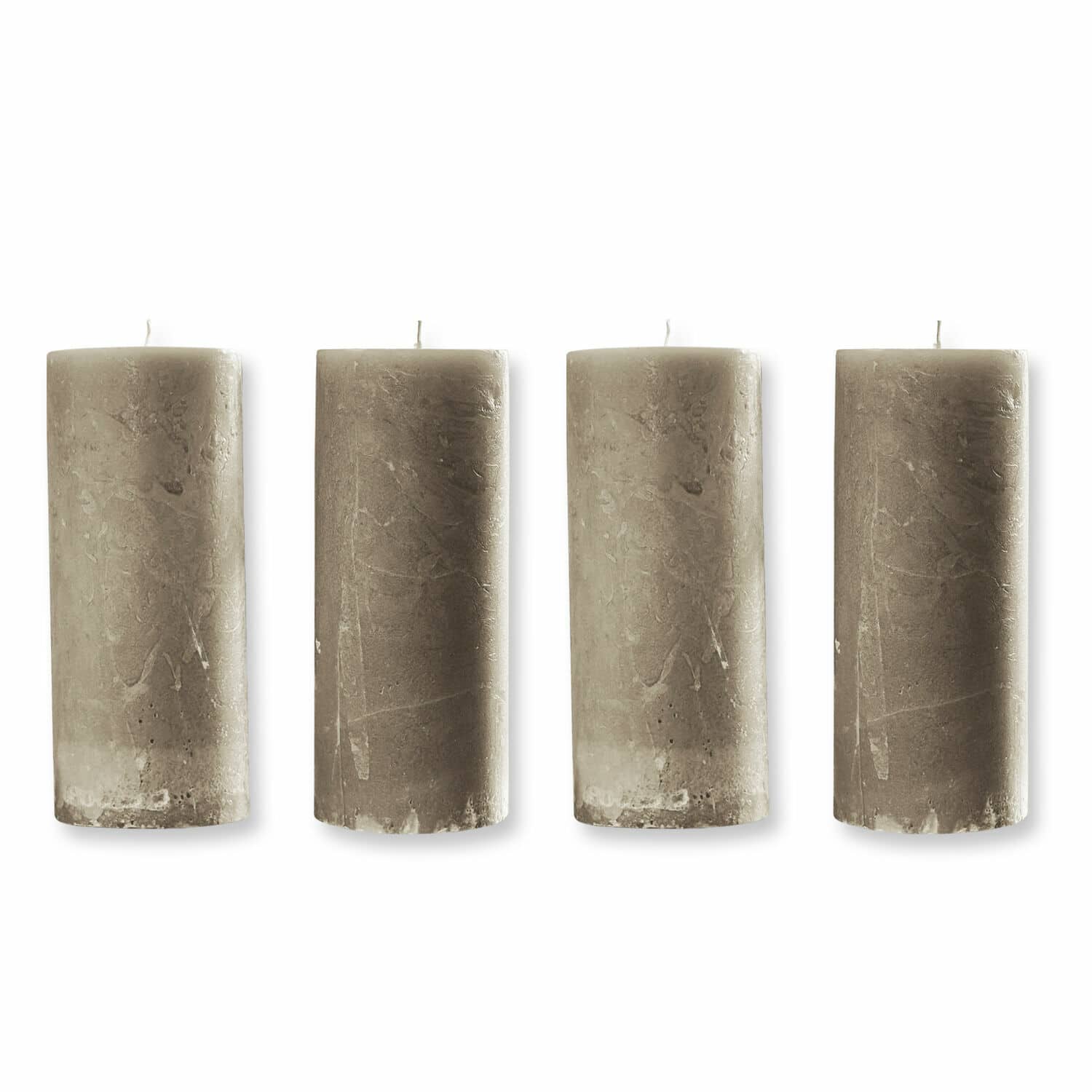 Lot de 4 bougies Homel