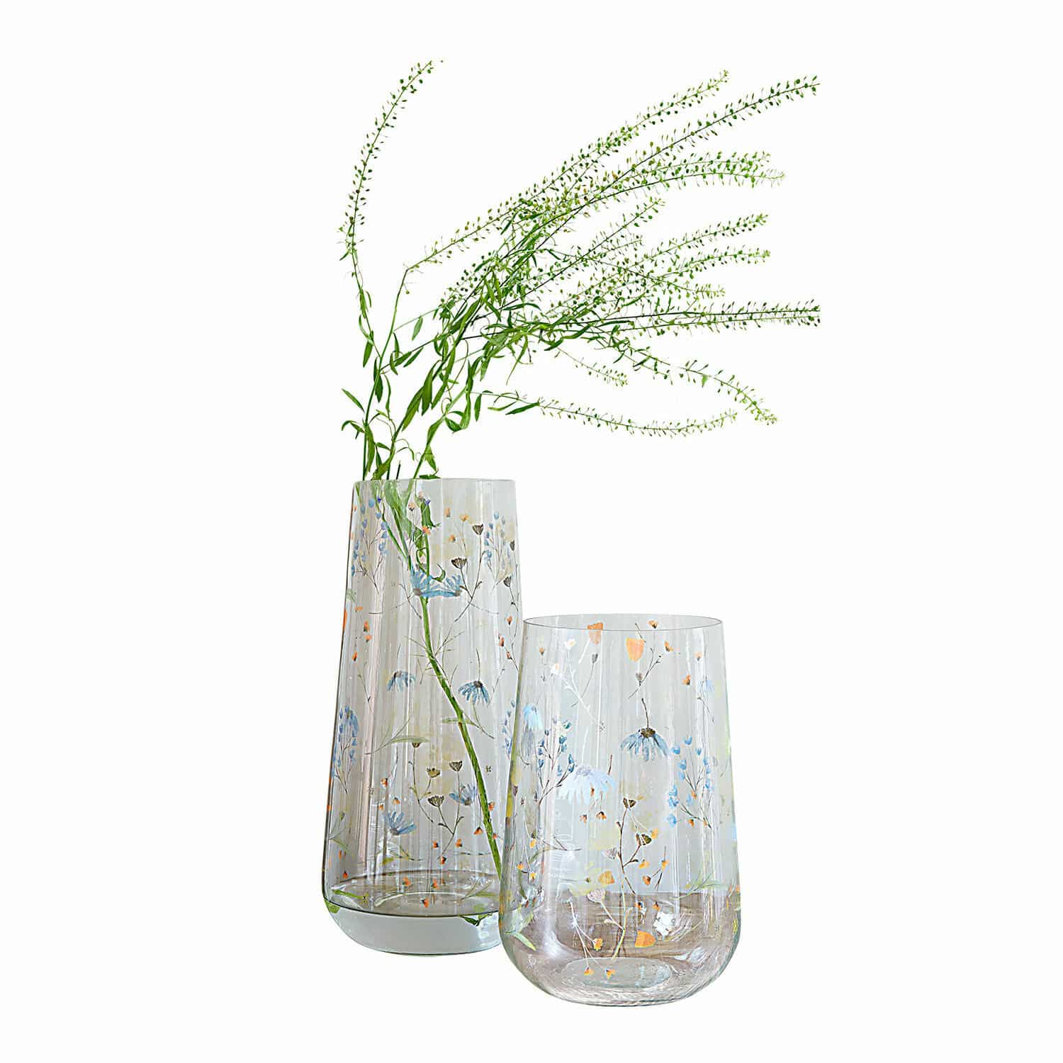 Lot de 2 vases Nervila