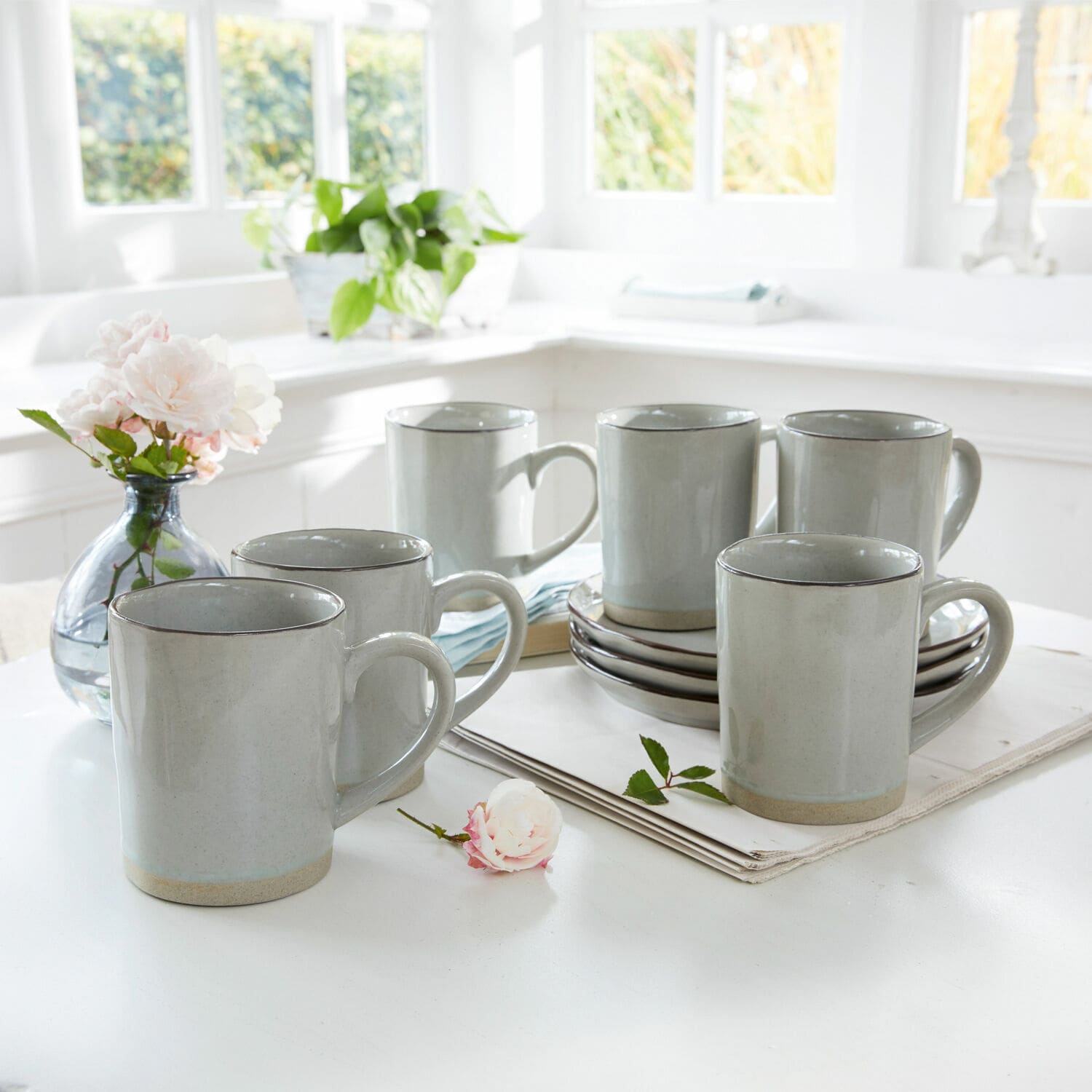 Lot de 6 tasses Biarré